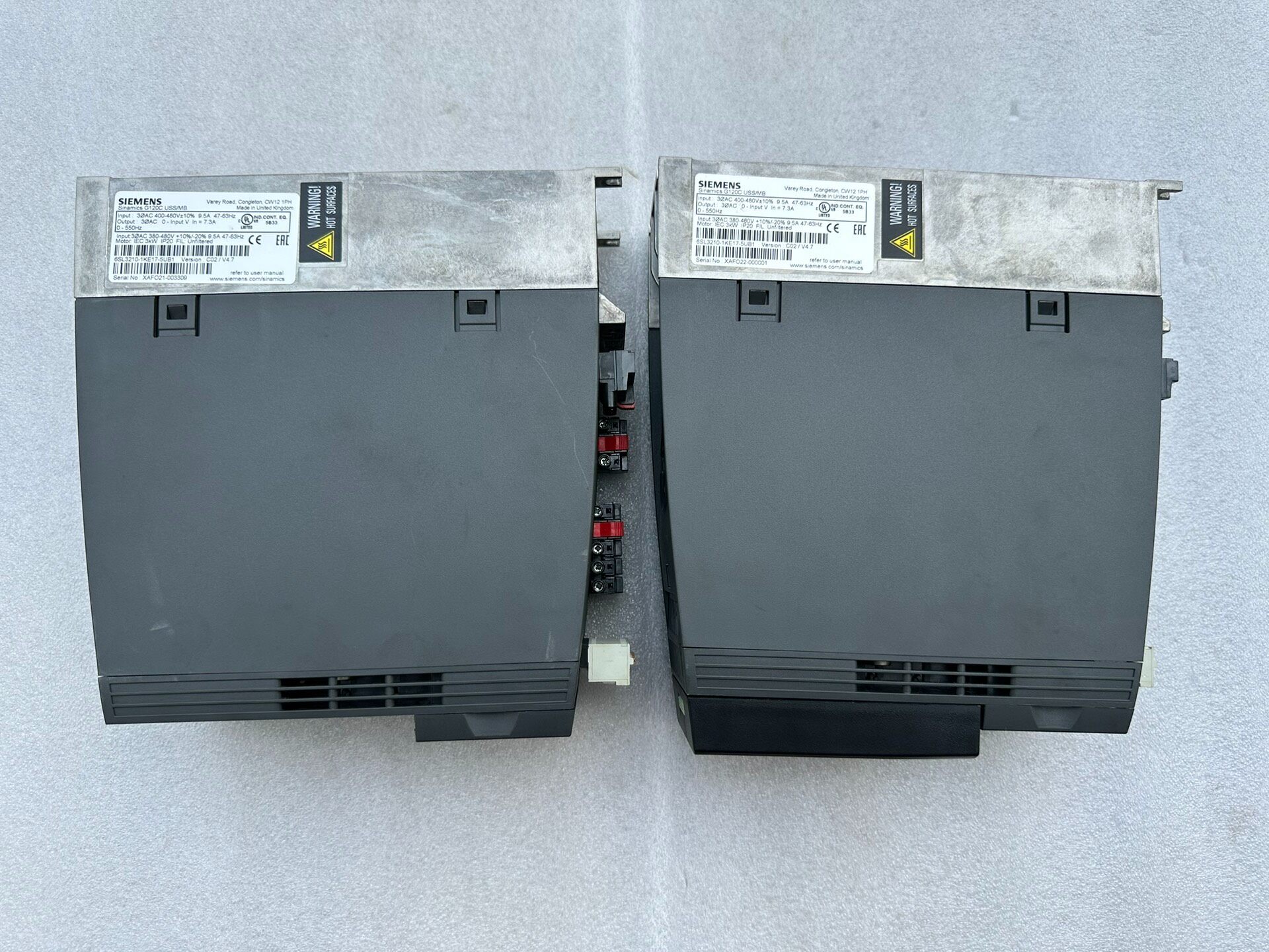 Siemens 6SL3210-1KE17-5UB1 Преобразователь частоты 2