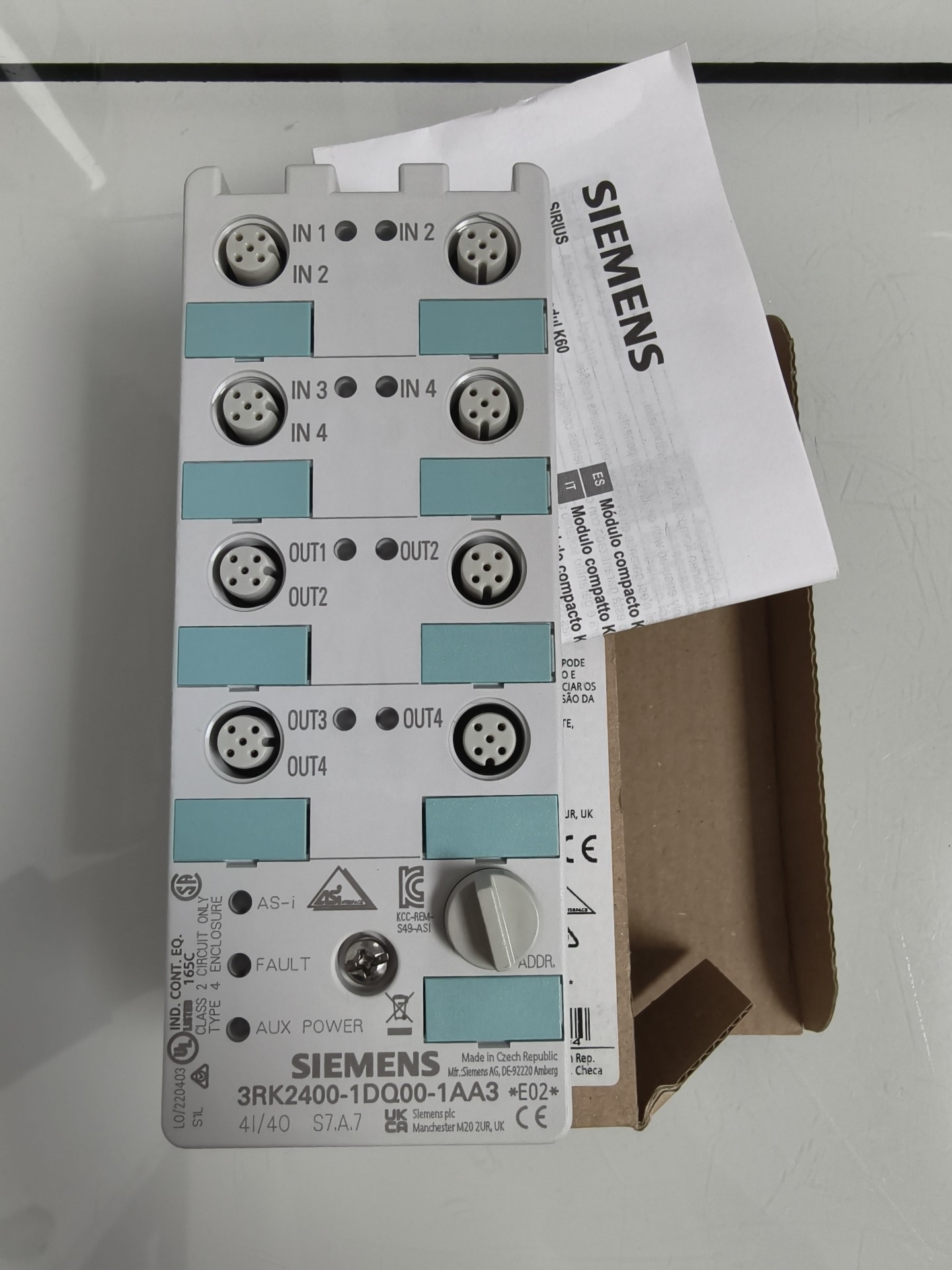 Siemens 3RK2400-1DQ00-1AA3 Модуль