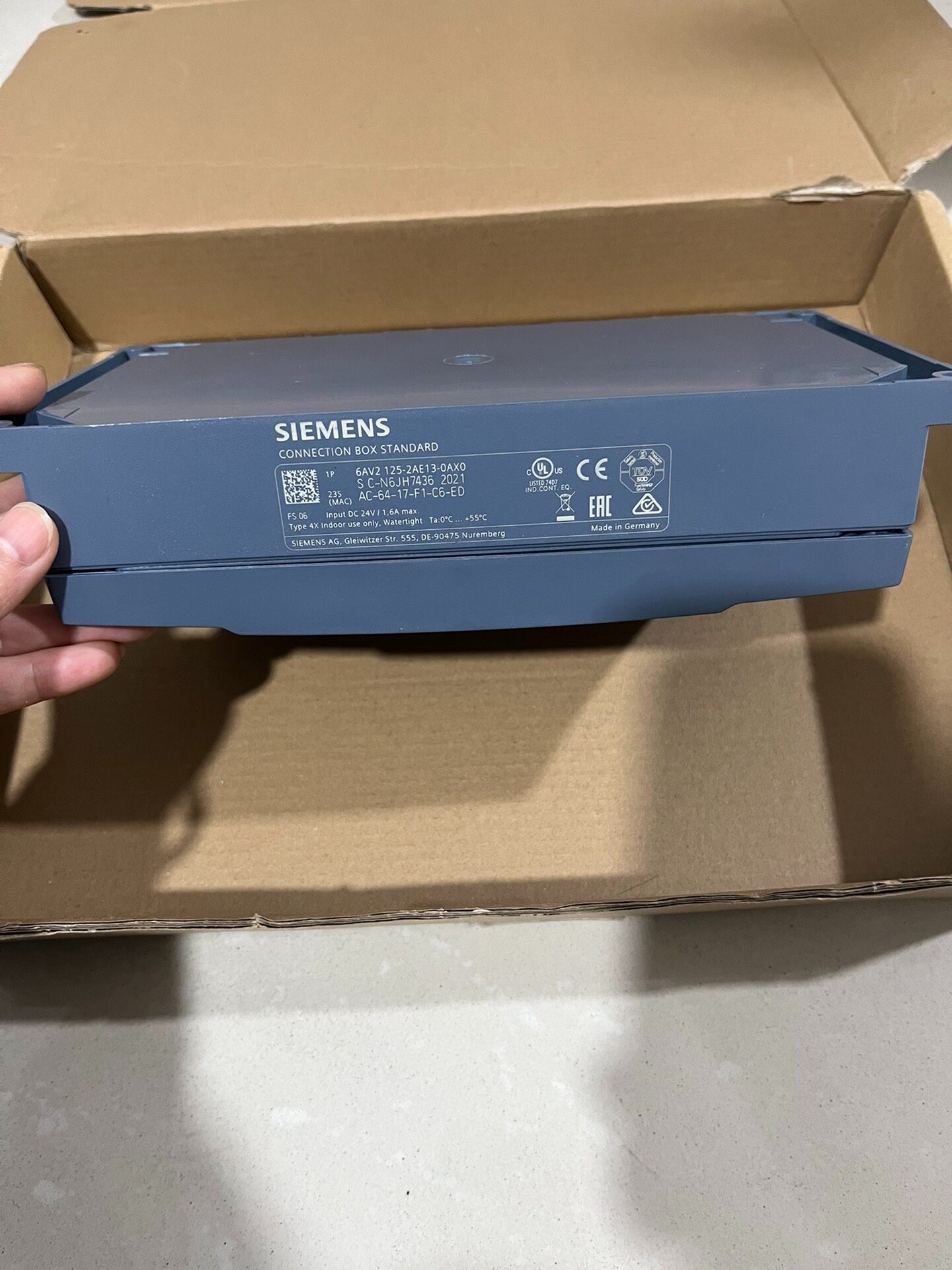 Siemens 6AV2125-2AE13-0AX0 Панели оператора / HMI 2