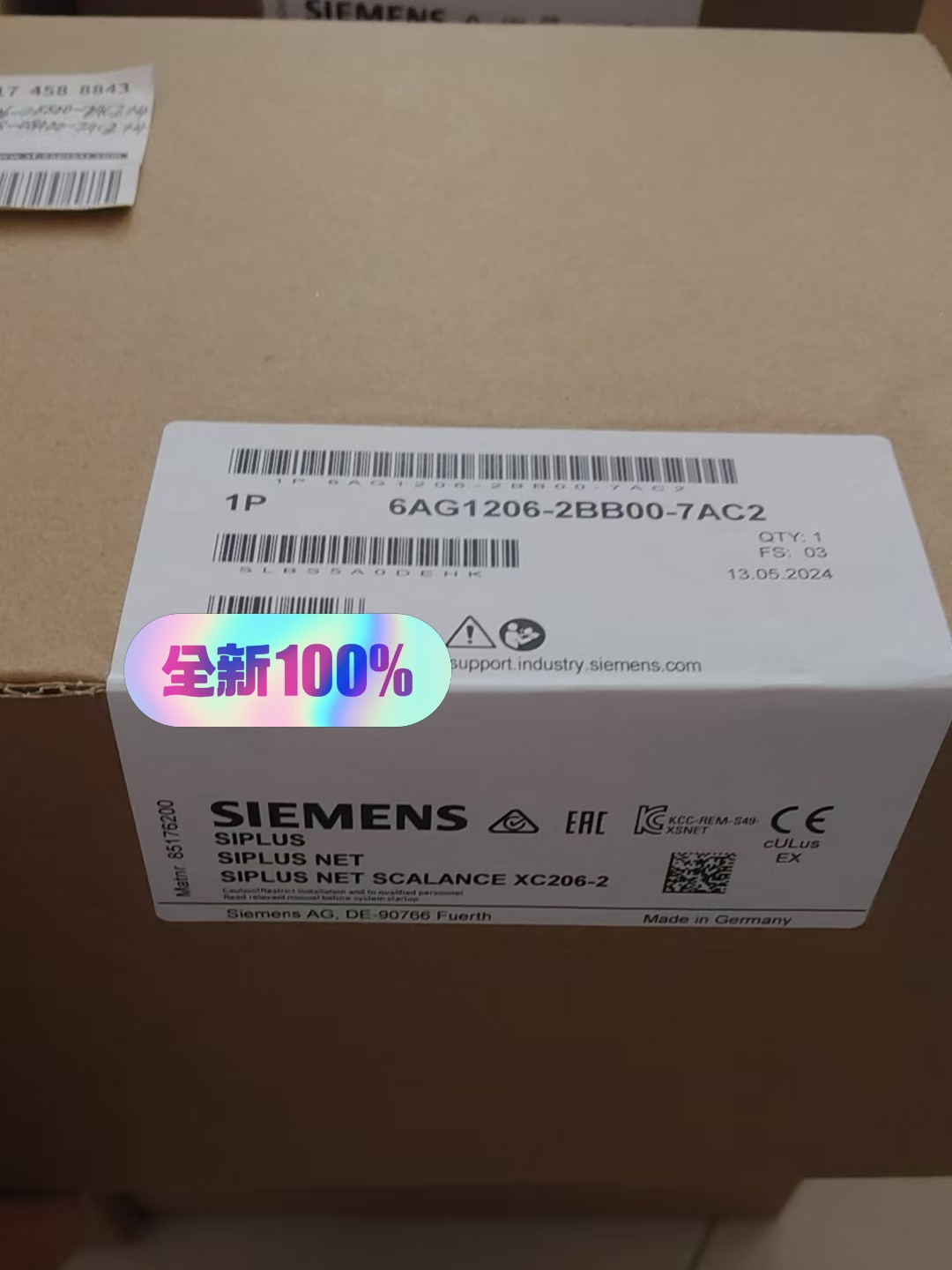 Siemens 6AG1206-2BB00-7AC2 Модуль
