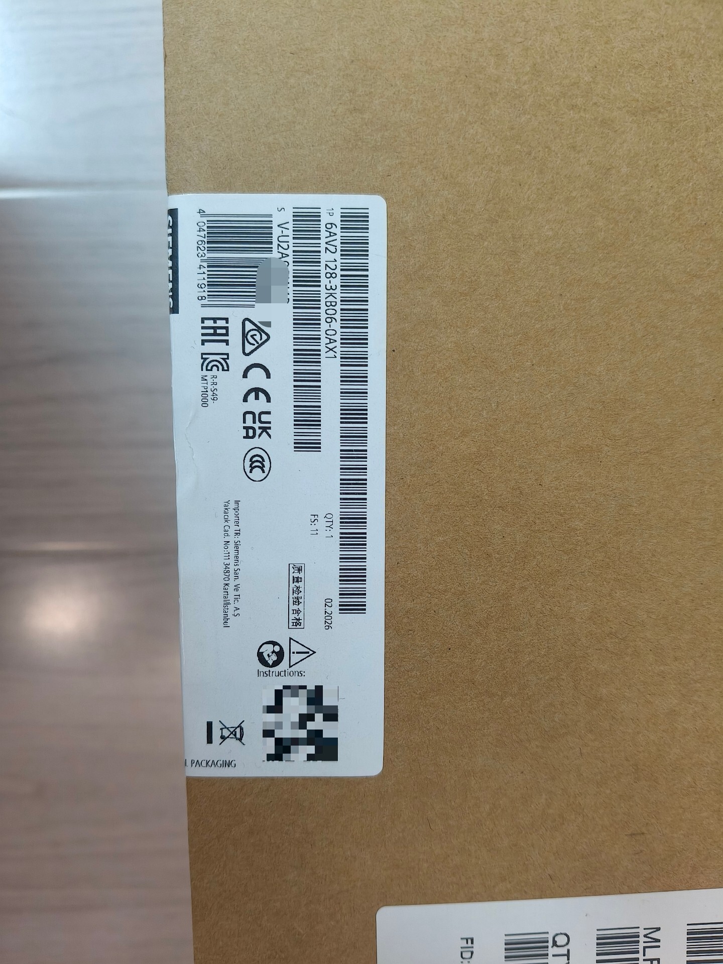 Siemens 6AV2128-3KB06-0AX1 Панели оператора / HMI