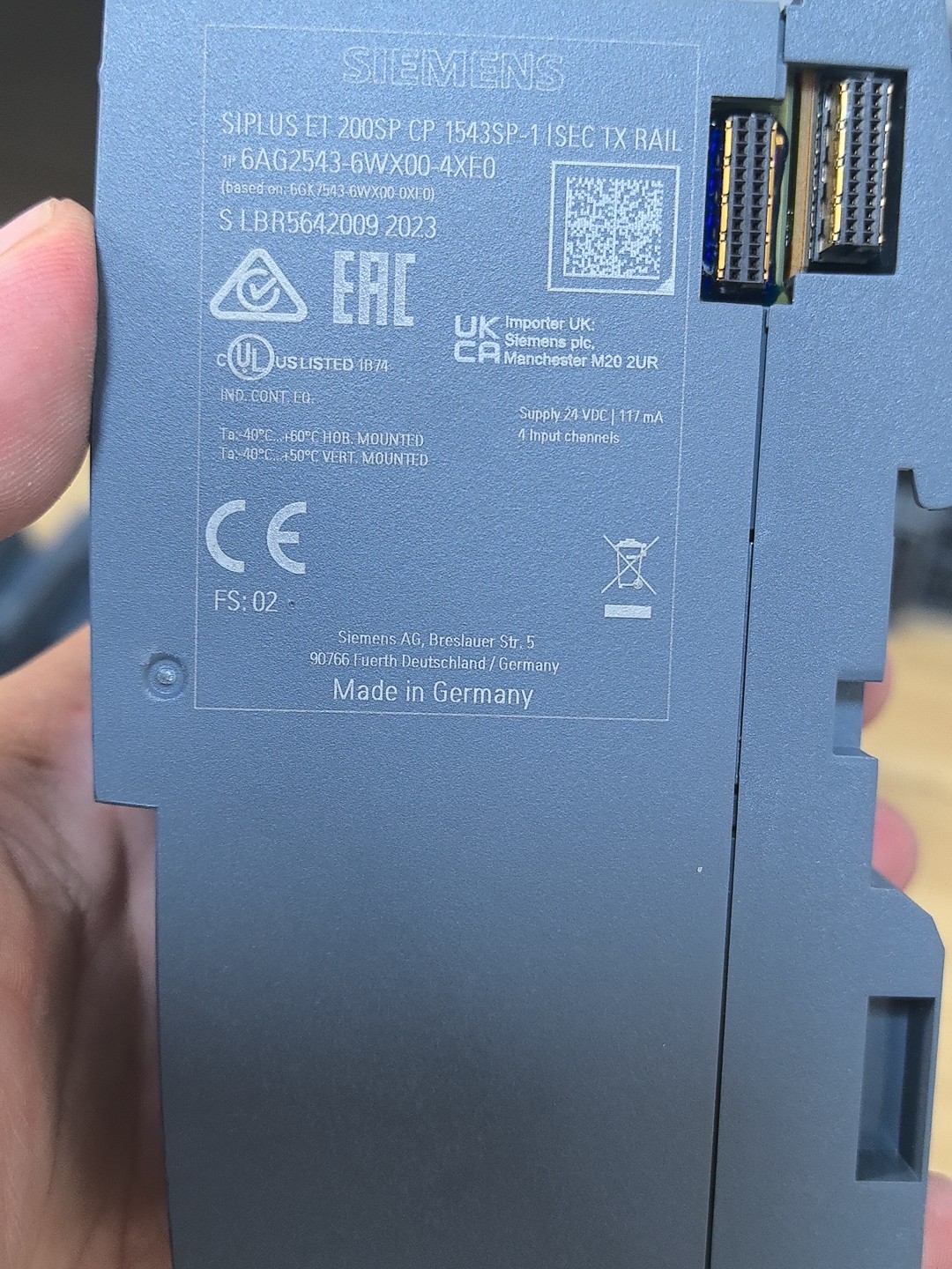 Siemens 6AG2543-6WX00-4XE0 Модуль ET-200