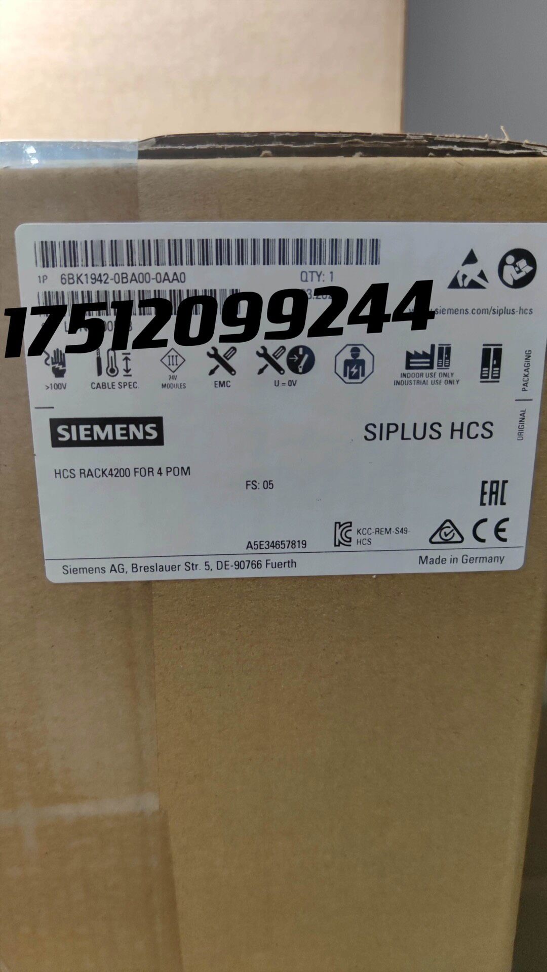 Siemens 6BK1942-0BA00-0AA0 Модуль