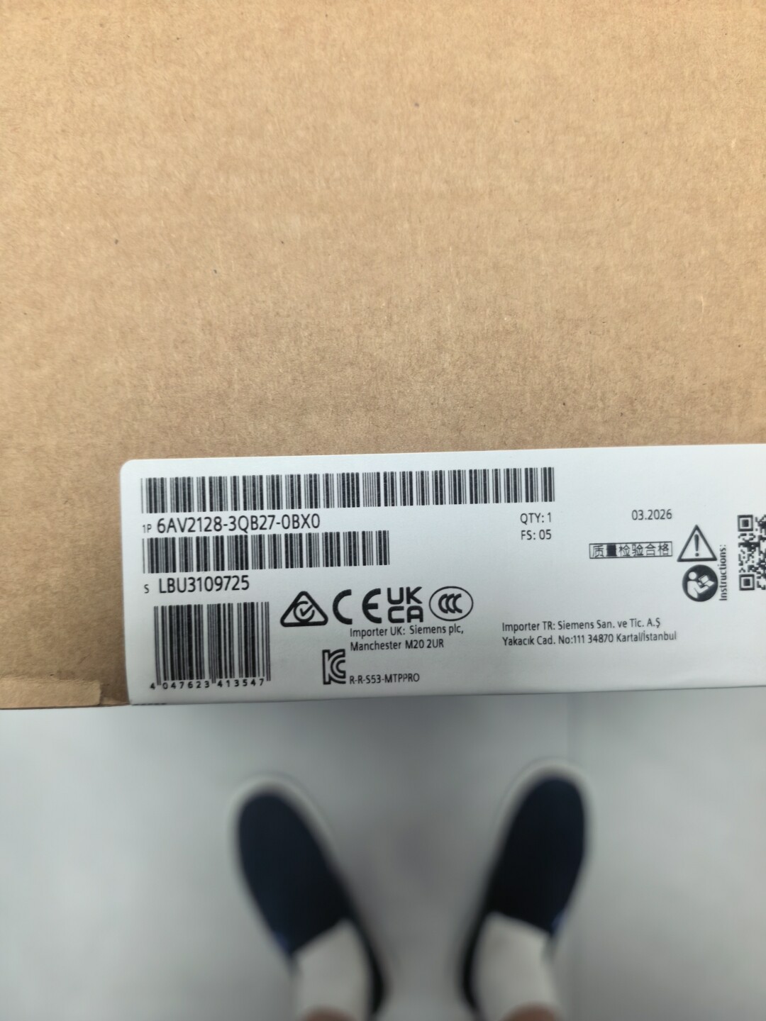 Siemens 6AV2128-3QB27-0BX0 Панели оператора / HMI