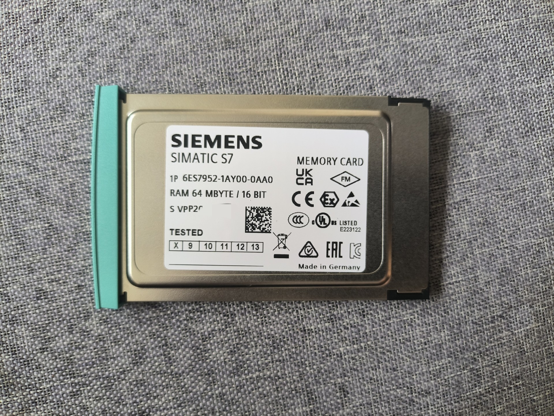 Siemens 6ES7952-1AY00-0AA0 Модуль S7-400