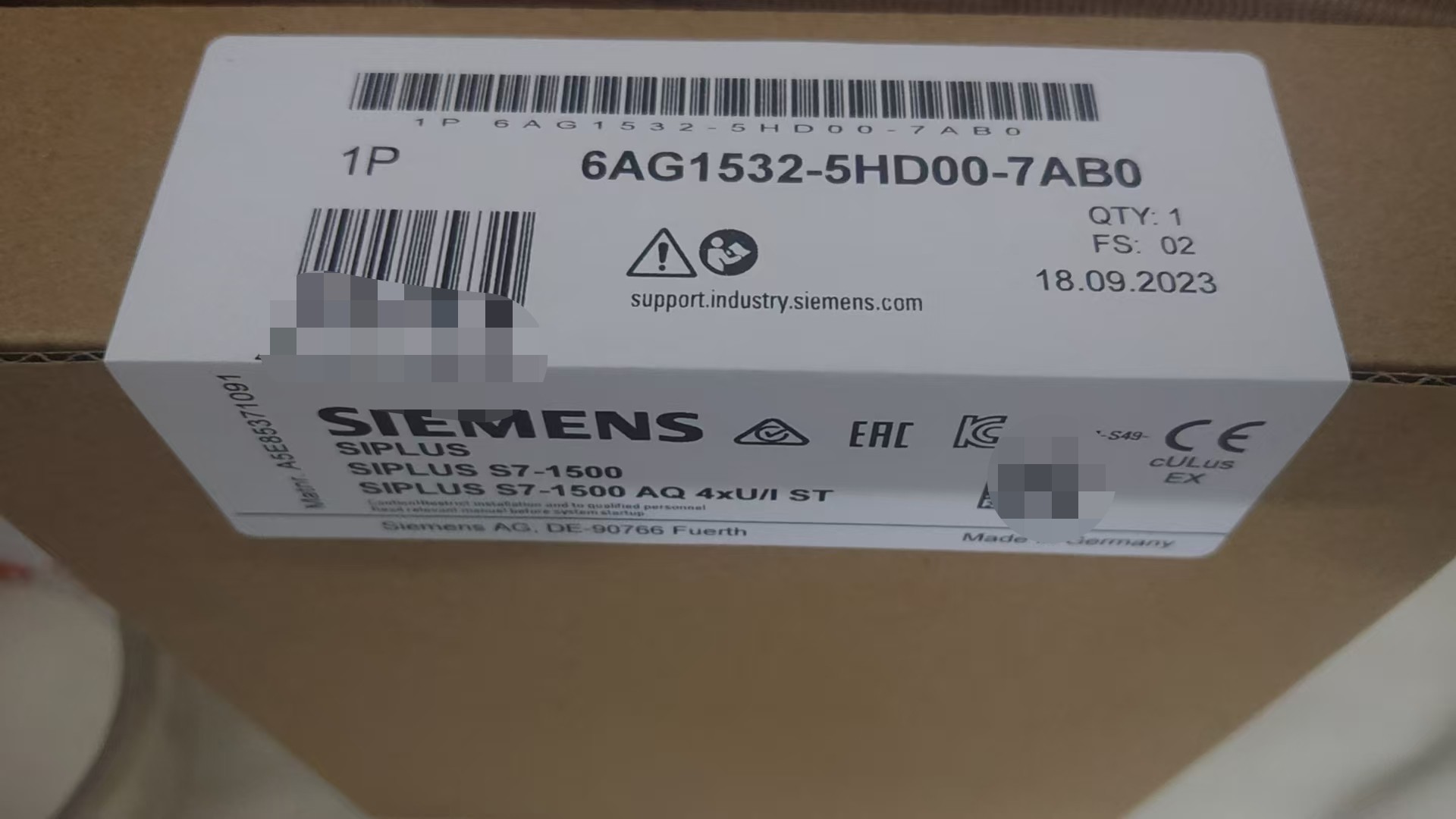 Siemens 6AG1532-5HD00-7AB0 Модуль S7-1500