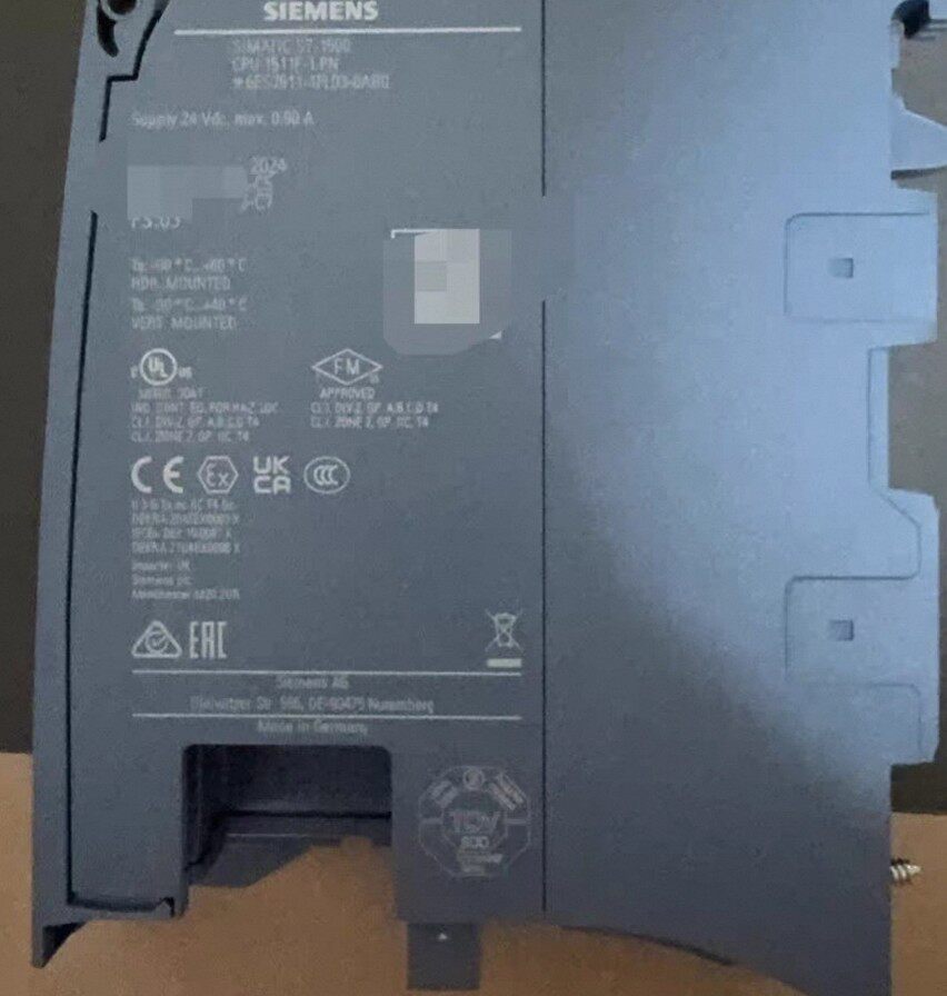 Siemens 6ES7511-1FL03-0AB0 CPU 1511-1 PN SIMATIC S7-1500 Центральный процессор 4