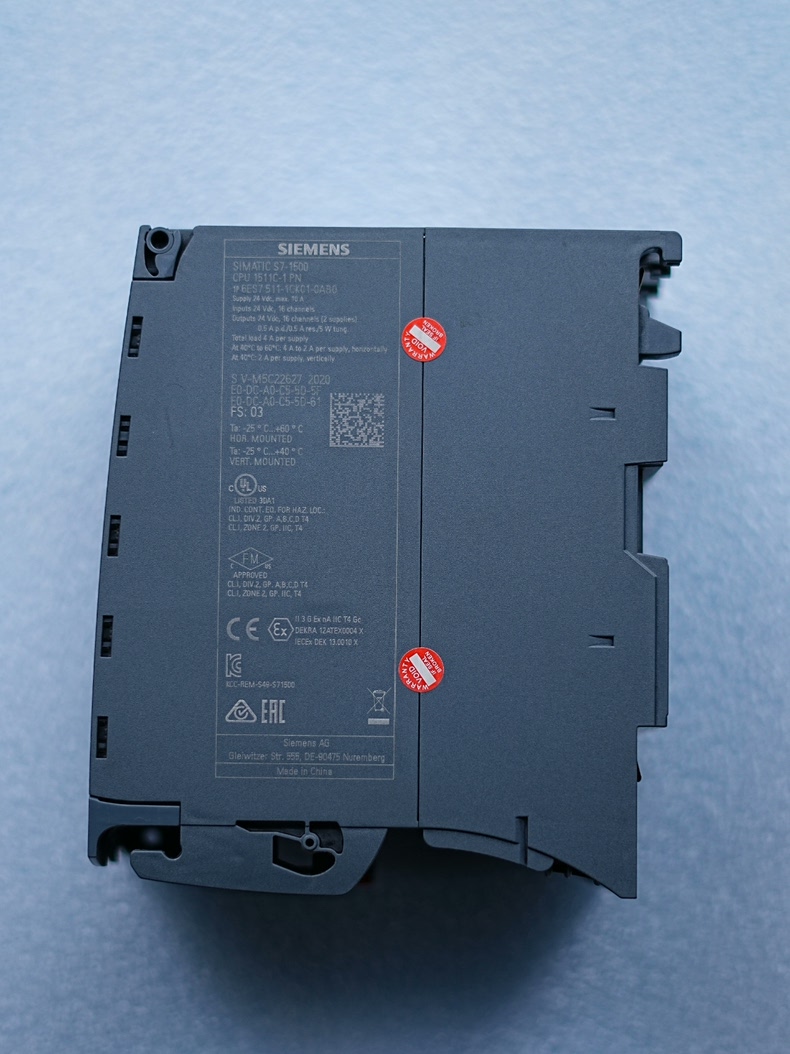 Siemens 6ES7511-1CK01-0AB0 CPU 1511C-1 PN SIMATIC S7-1500 Центральный процессор 4