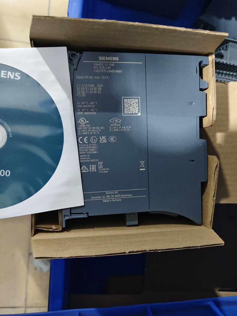 Siemens 6ES7515-2AN03-0AB0 CPU 1515-2 PN SIMATIC S7-1500 Центральный процессор