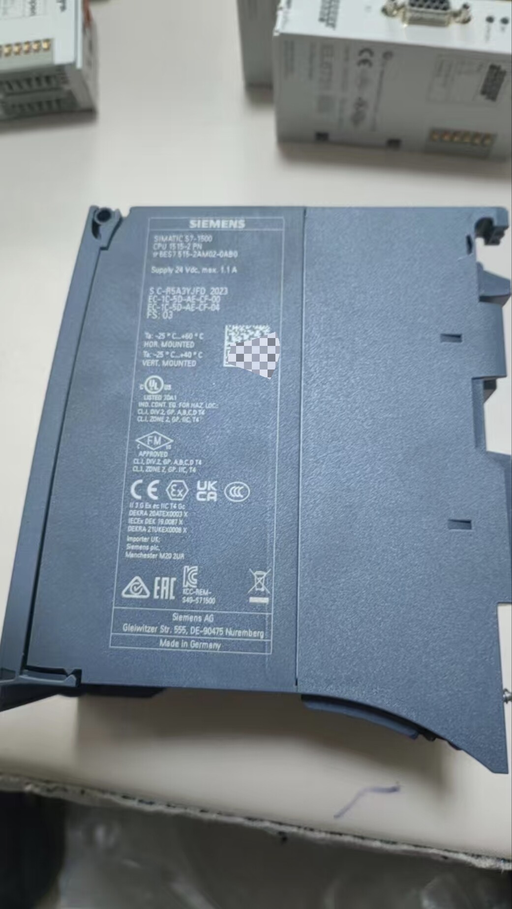 Siemens 6ES7515-2AM02-0AB0 CPU 1515-2 PN SIMATIC S7-1500 Центральный процессор