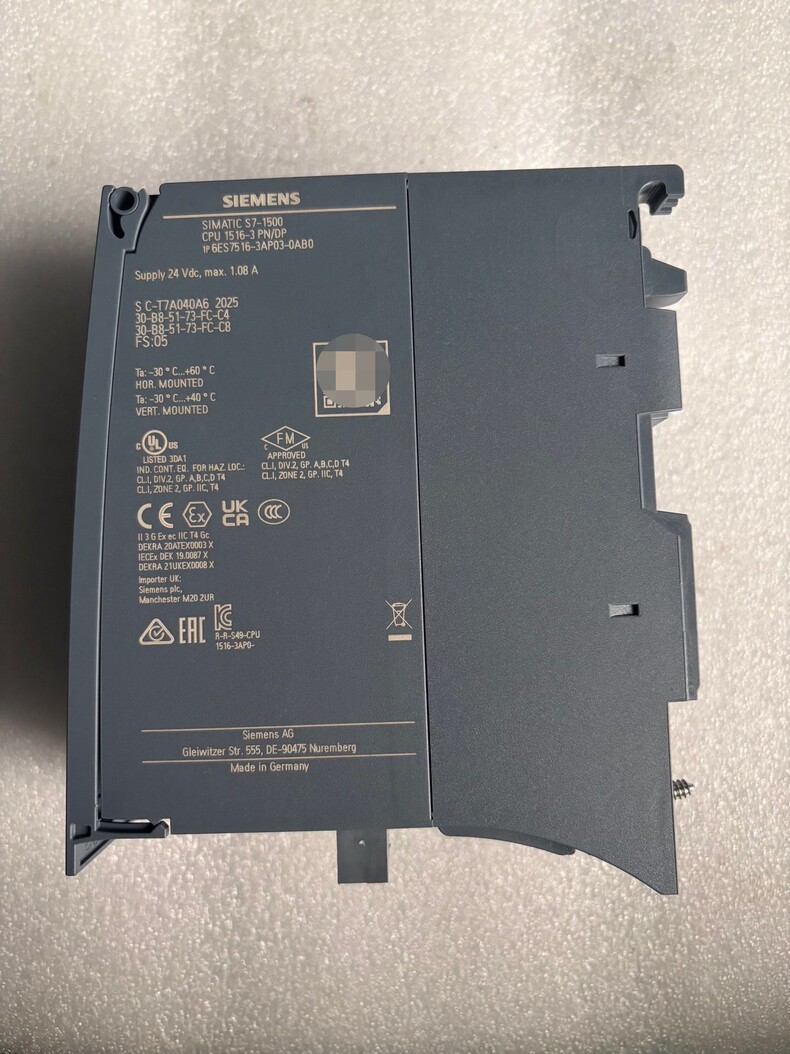 Siemens 6ES7516-3AP03-0AB0 CPU 1516-3 SIMATIC S7-1500 Центральный процессор 3