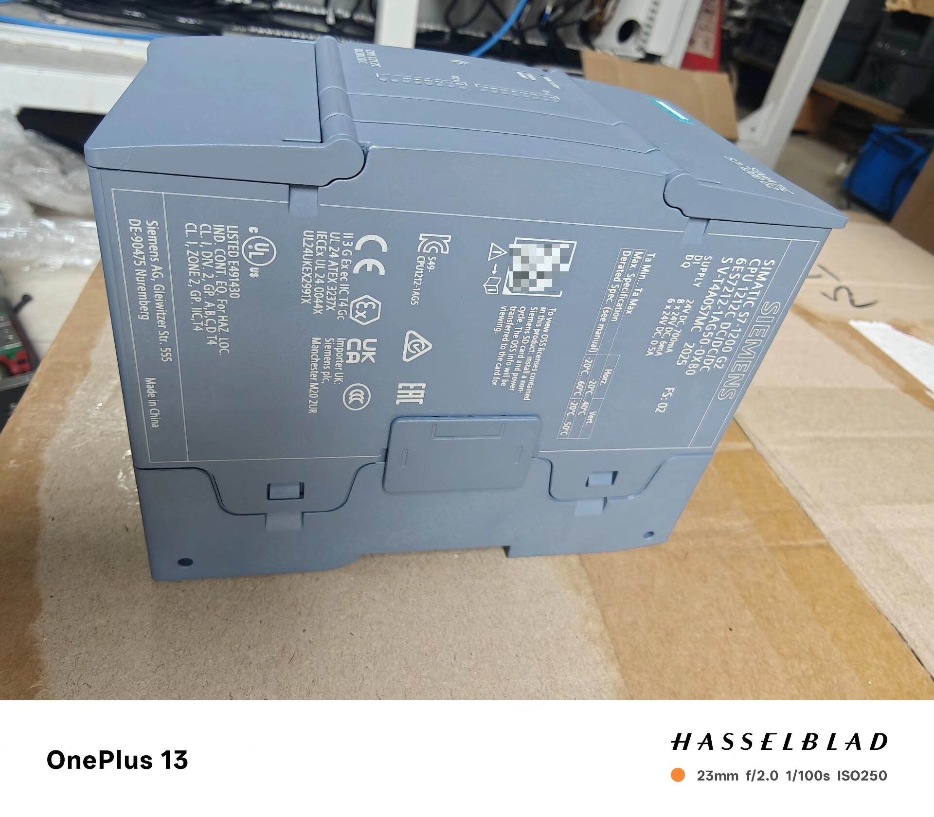 Siemens 6ES7212-1AG50-0XB0 G2 SIMATIC S7-1200 Центральный процессор 4