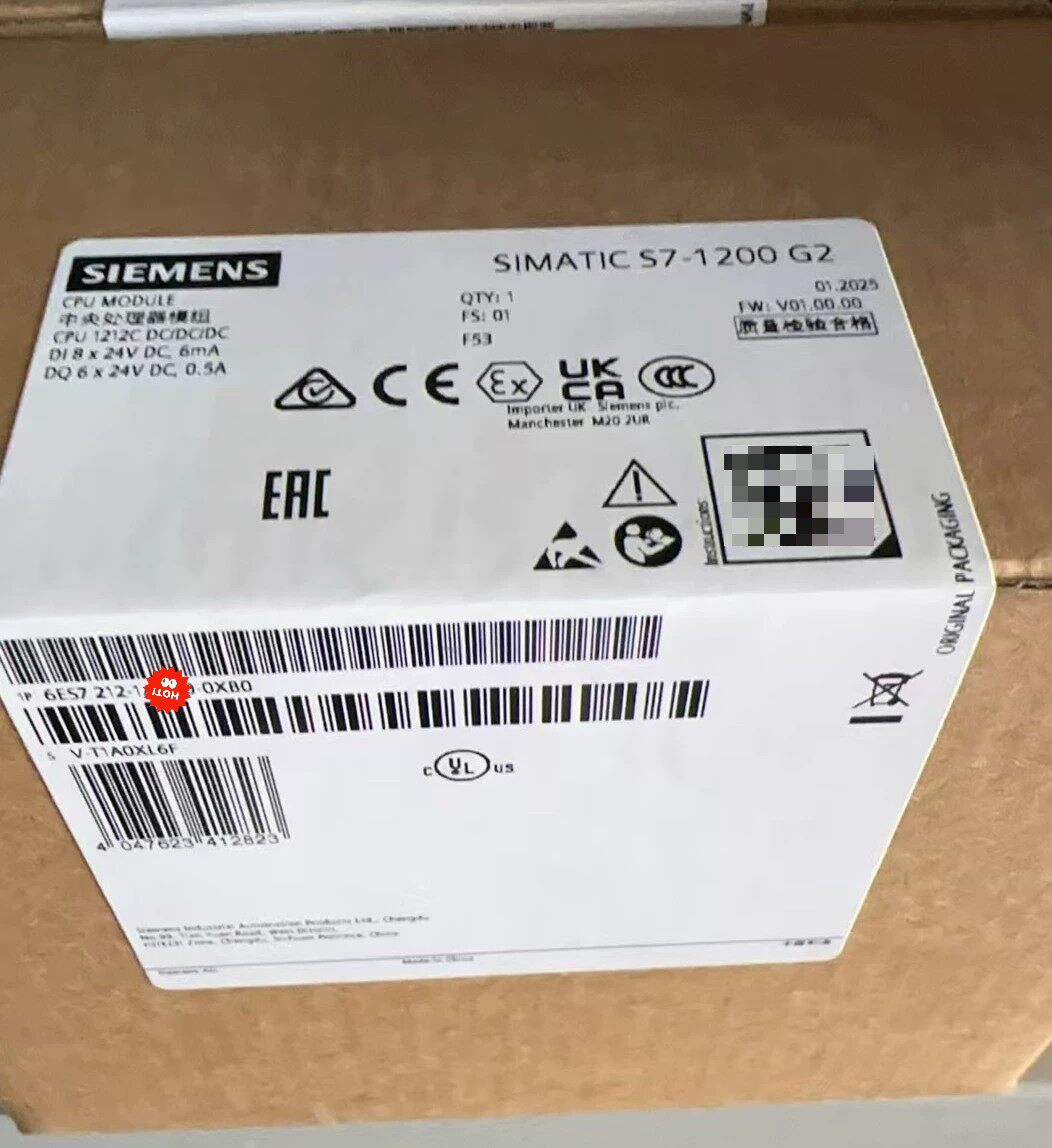 Siemens 6ES7212-1BG50-0XB0 G2 SIMATIC S7-1200 Центральный процессор