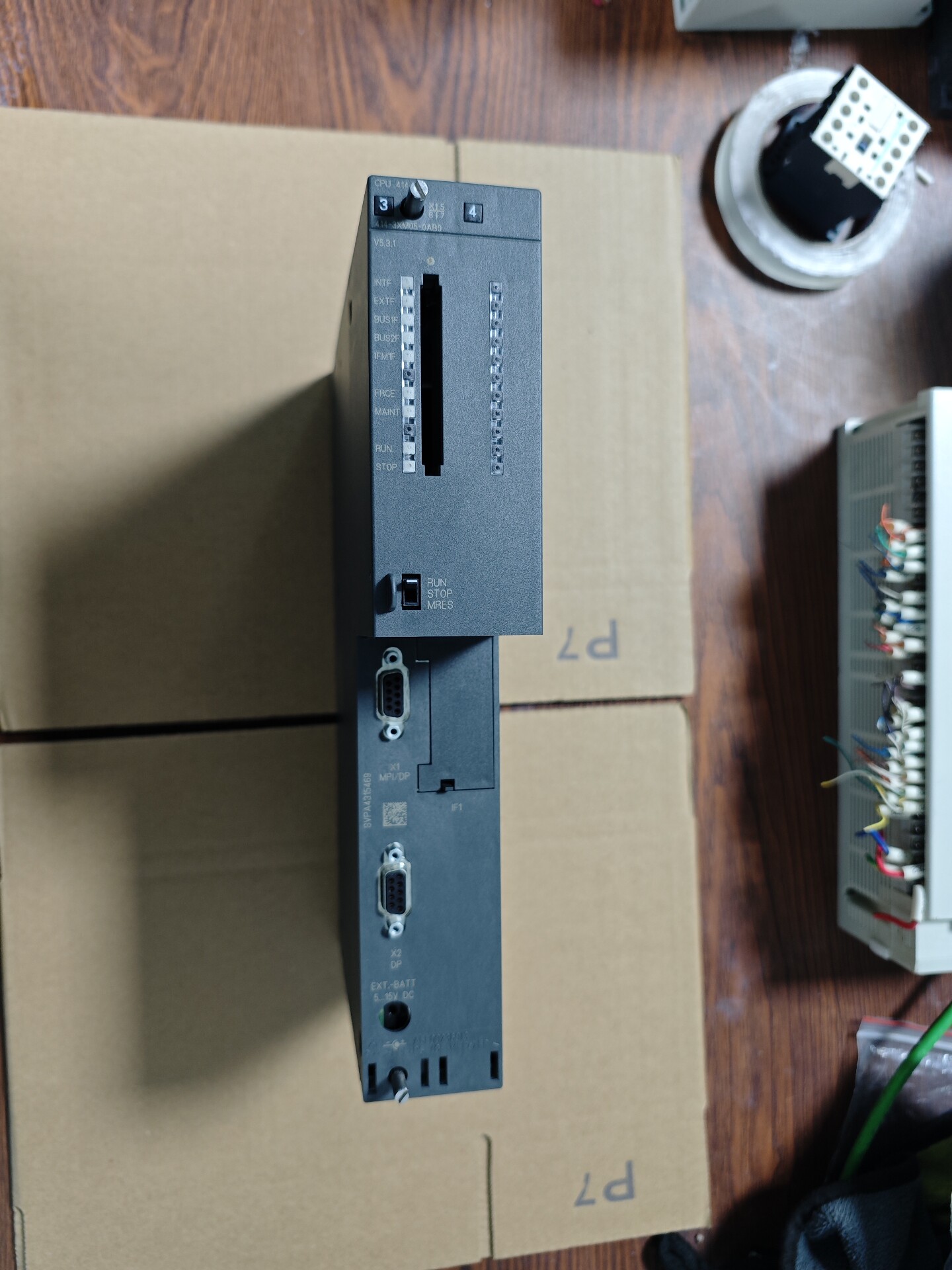 Siemens 6ES7414-3XM05-0AB0 CPU 414-3 SIMATIC S7-400 Центральный процессор 4