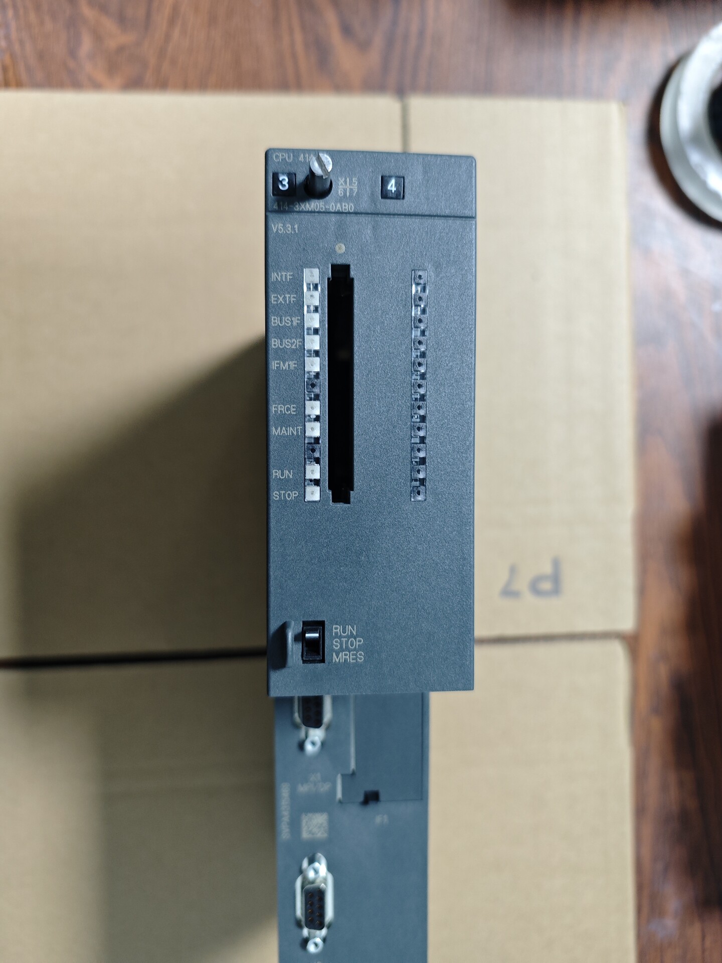 Siemens 6ES7414-3XM05-0AB0 CPU 414-3 SIMATIC S7-400 Центральный процессор 5