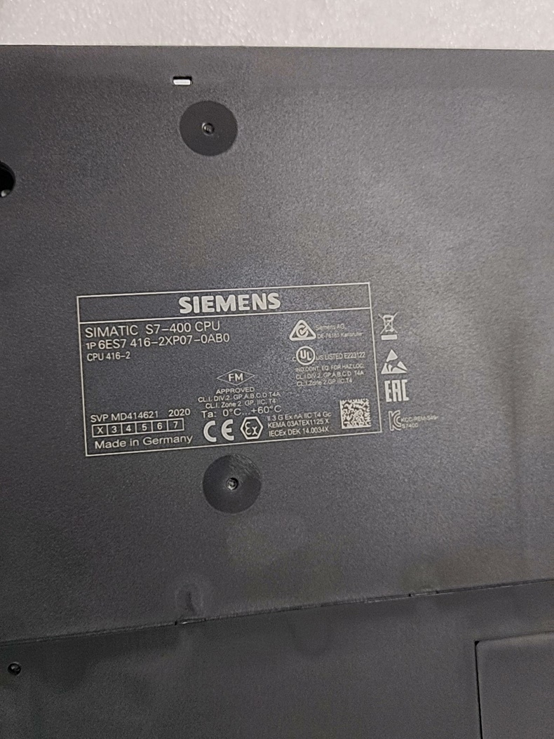 Siemens 6ES7416-2XP07-0AB0 CPU 416-2 SIMATIC S7-400 Центральный процессор
