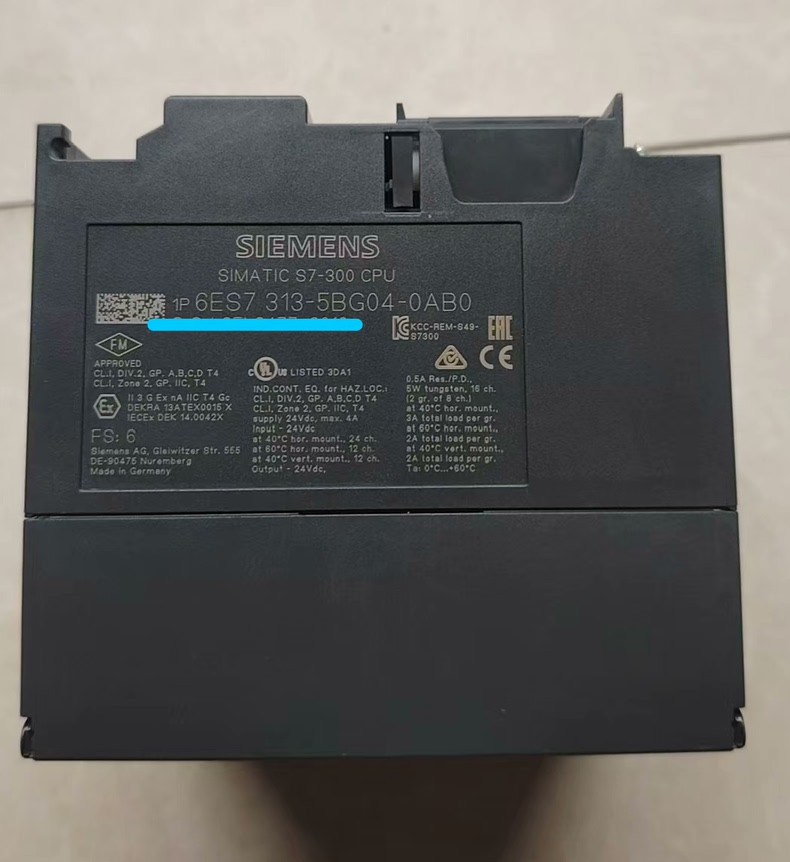 Siemens 6ES7313-5BG04-0AB0 CPU 313C SIMATIC S7-300 Центральный процессор
