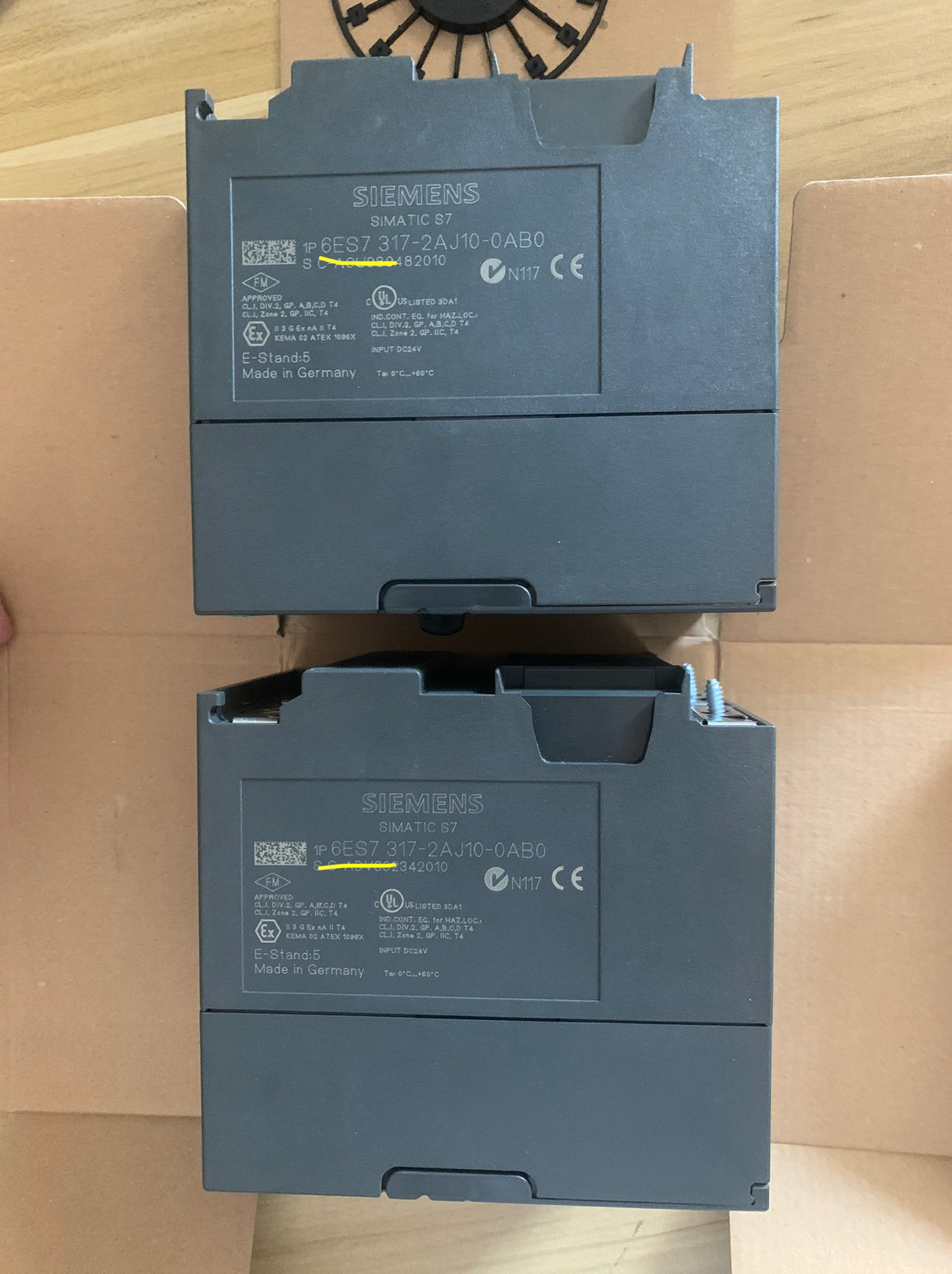 Siemens 6ES7317-2AJ10-0AB0 CPU 317-2 SIMATIC S7-300 Центральный процессор 2