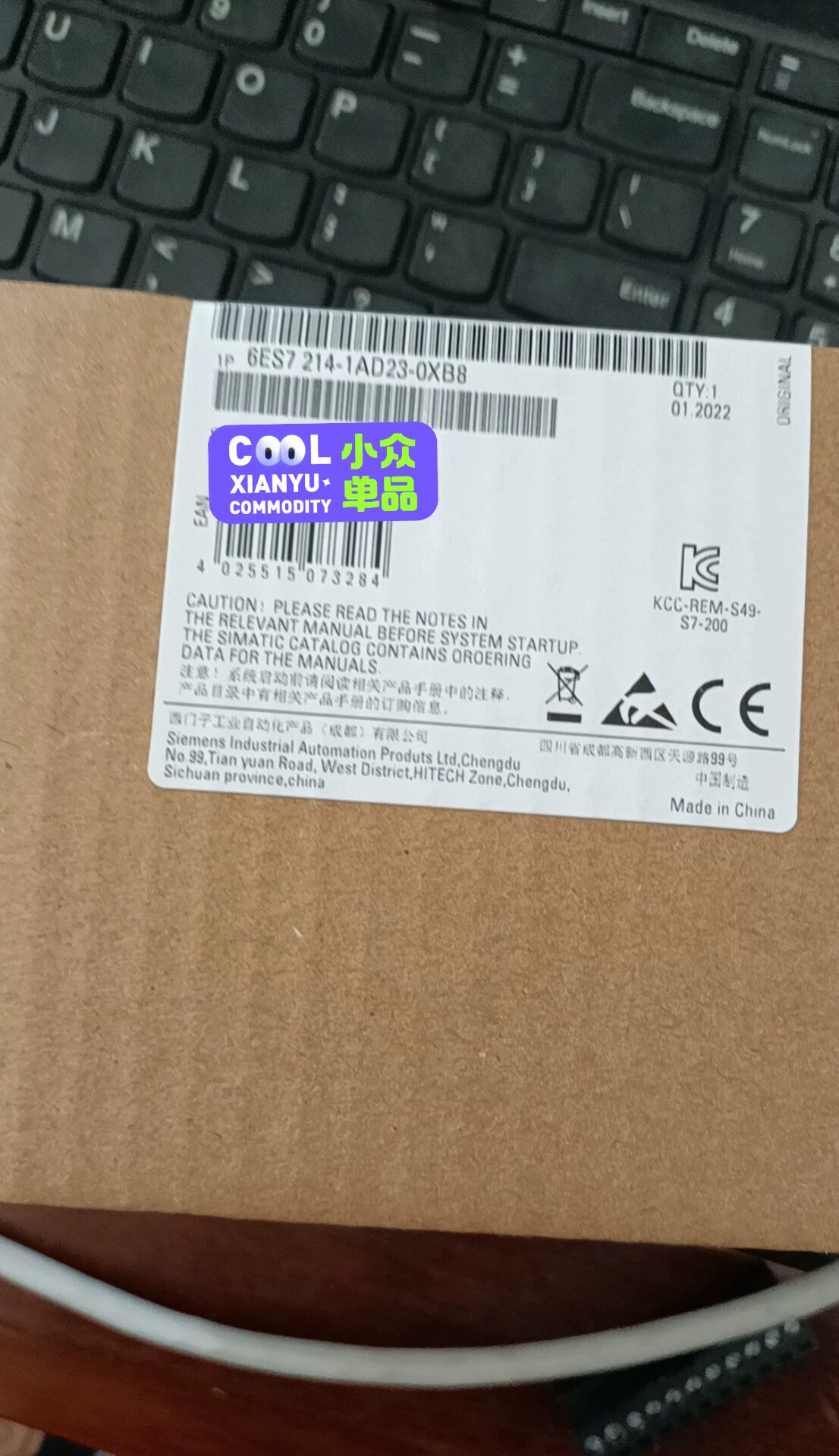 Siemens 6ES7214-1AD23-0XB0 CPU 224 SIMATIC S7-200 Центральный процессор 4