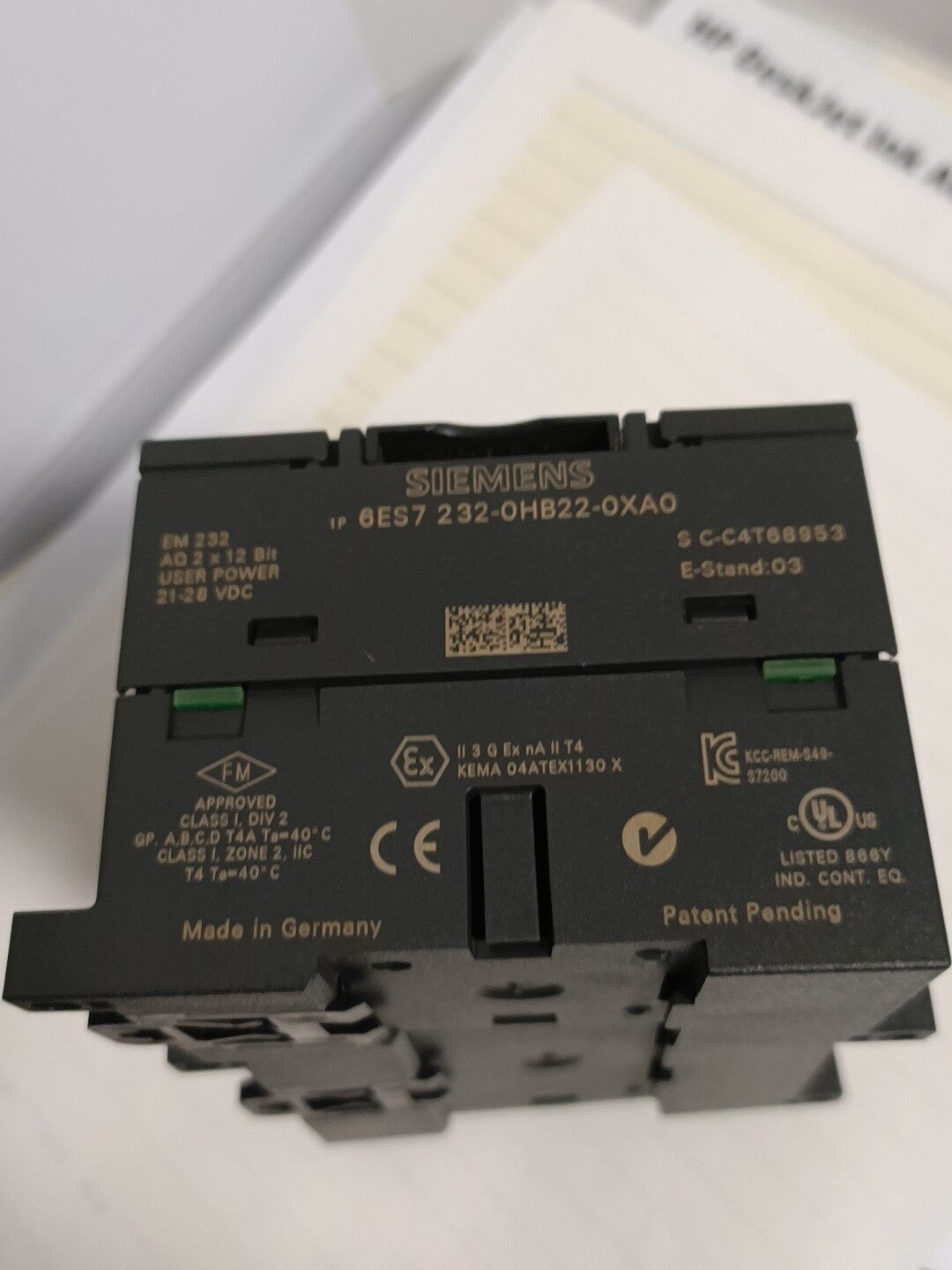 Siemens 6ES7223-1BH22-0XA0 EM 223 S7-200 Модуль дискретного ввода-вывода 4
