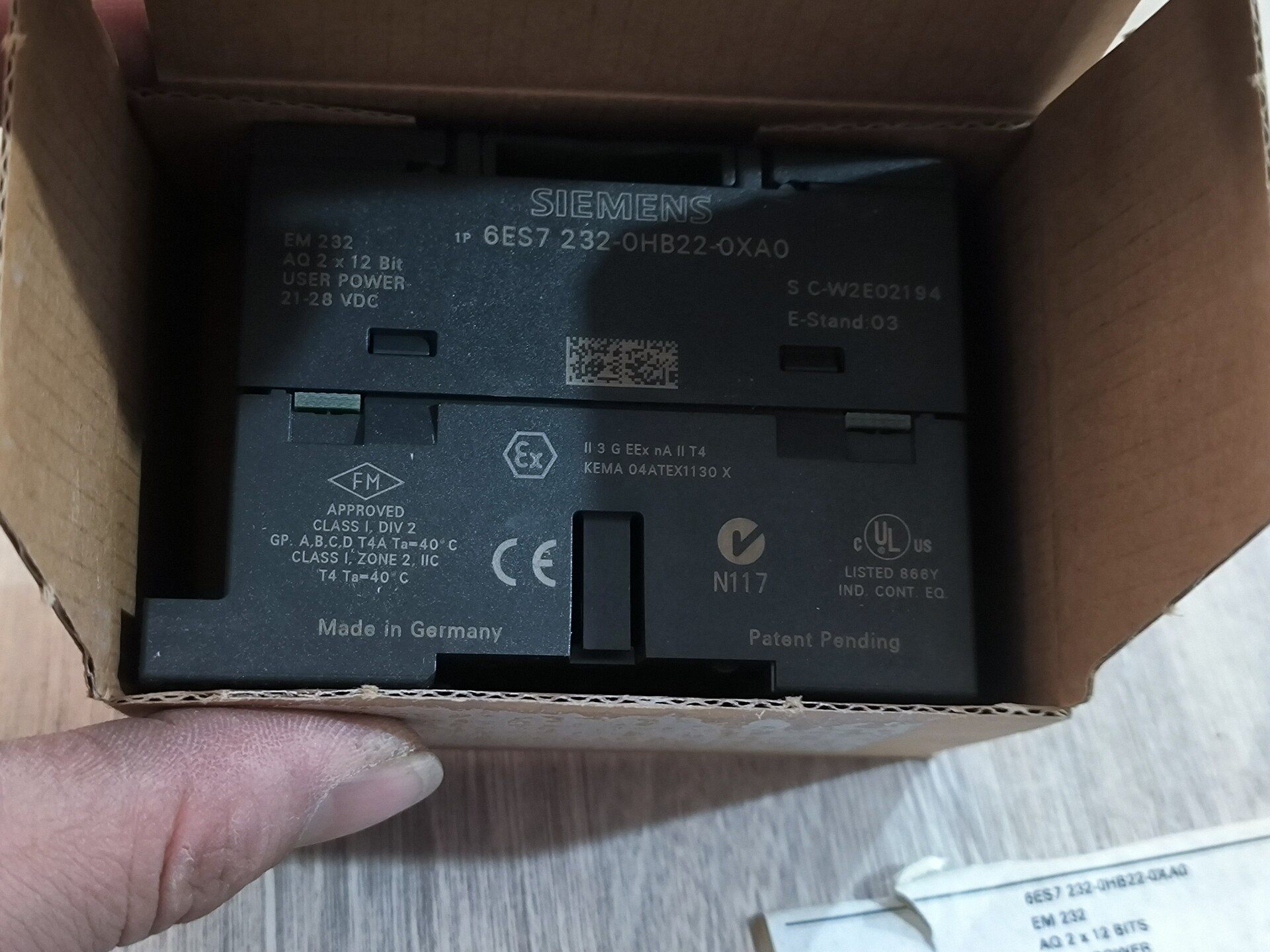 Siemens 6ES7232-0HB22-0XA0 EM 232 S7-200 Модуль дискретного вывода