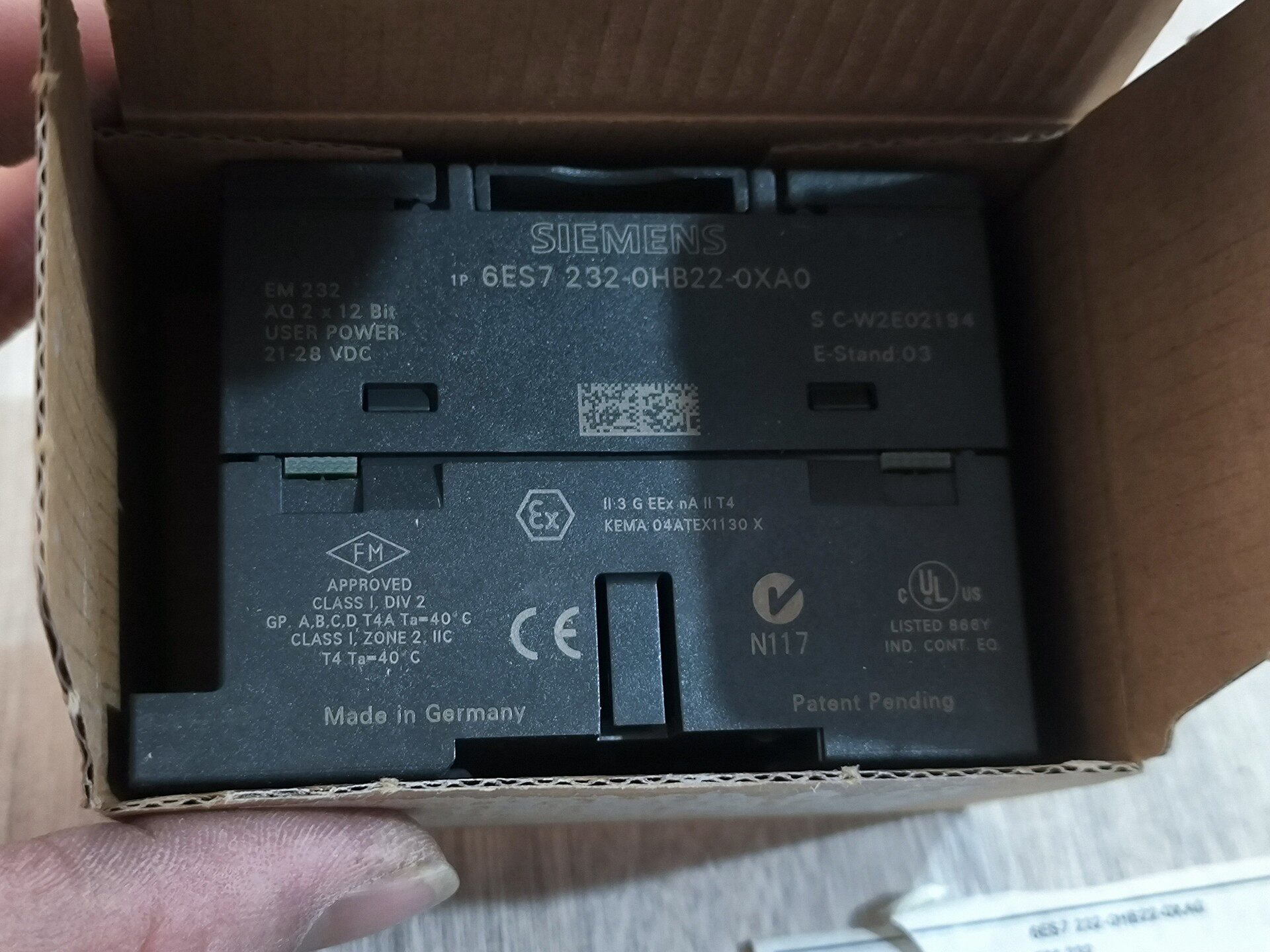 Siemens 6ES7232-0HB22-0XA0 EM 232 S7-200 Модуль дискретного вывода 2