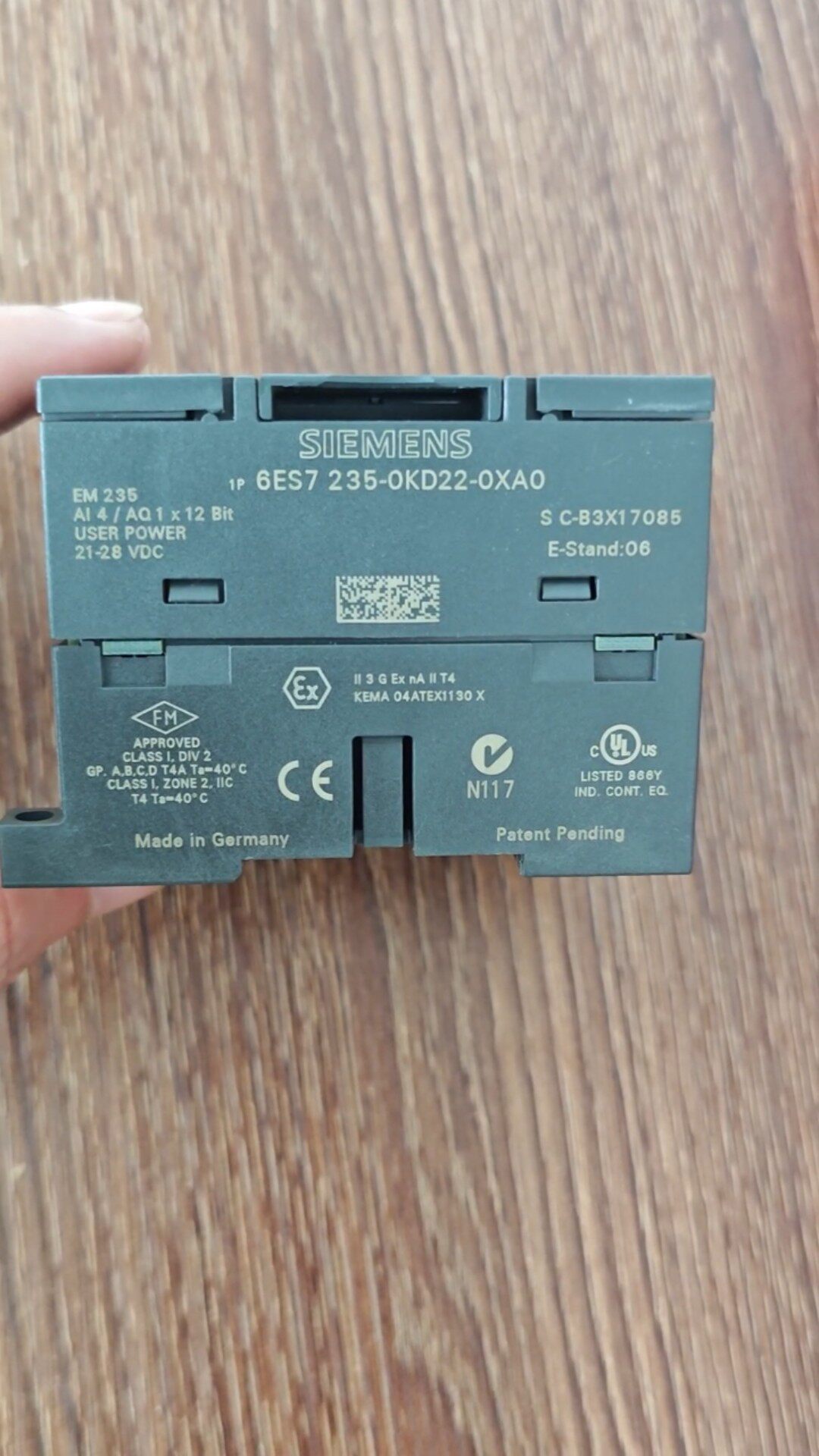 Siemens 6ES7235-0KD22-0XA0 EM 235 S7-200 Модуль дискретного ввода-вывода