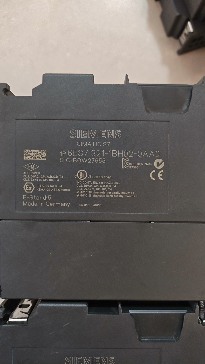 Siemens 6ES7321-1BH02-0AA0 SM 321 S7-300 Модуль дискретного ввода 6