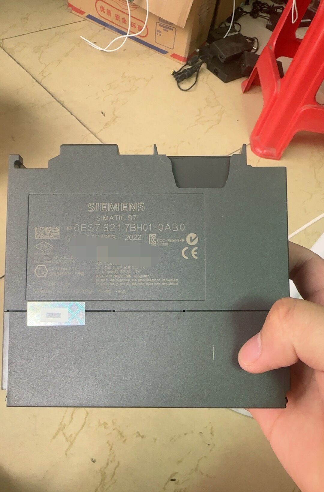 Siemens 6ES7321-7BH01-0AB0 SM 321 S7-300 Модуль дискретного ввода