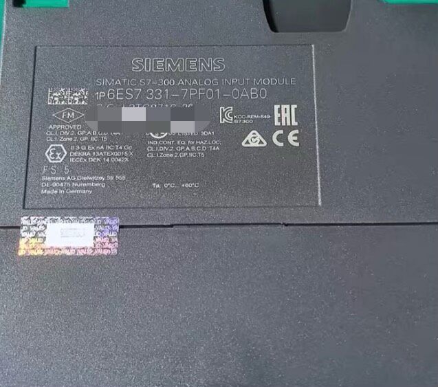 Siemens 6ES7331-7PF01-0AB0 SM 331 S7-300 Модуль дискретного ввода