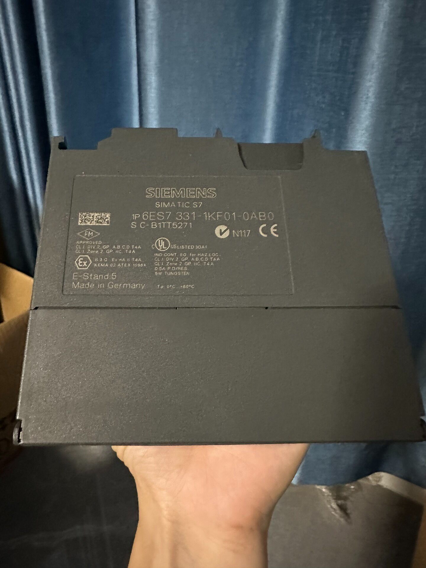 Siemens 6ES7331-1KF01-0AB0 SM 331 S7-300 Модуль дискретного ввода
