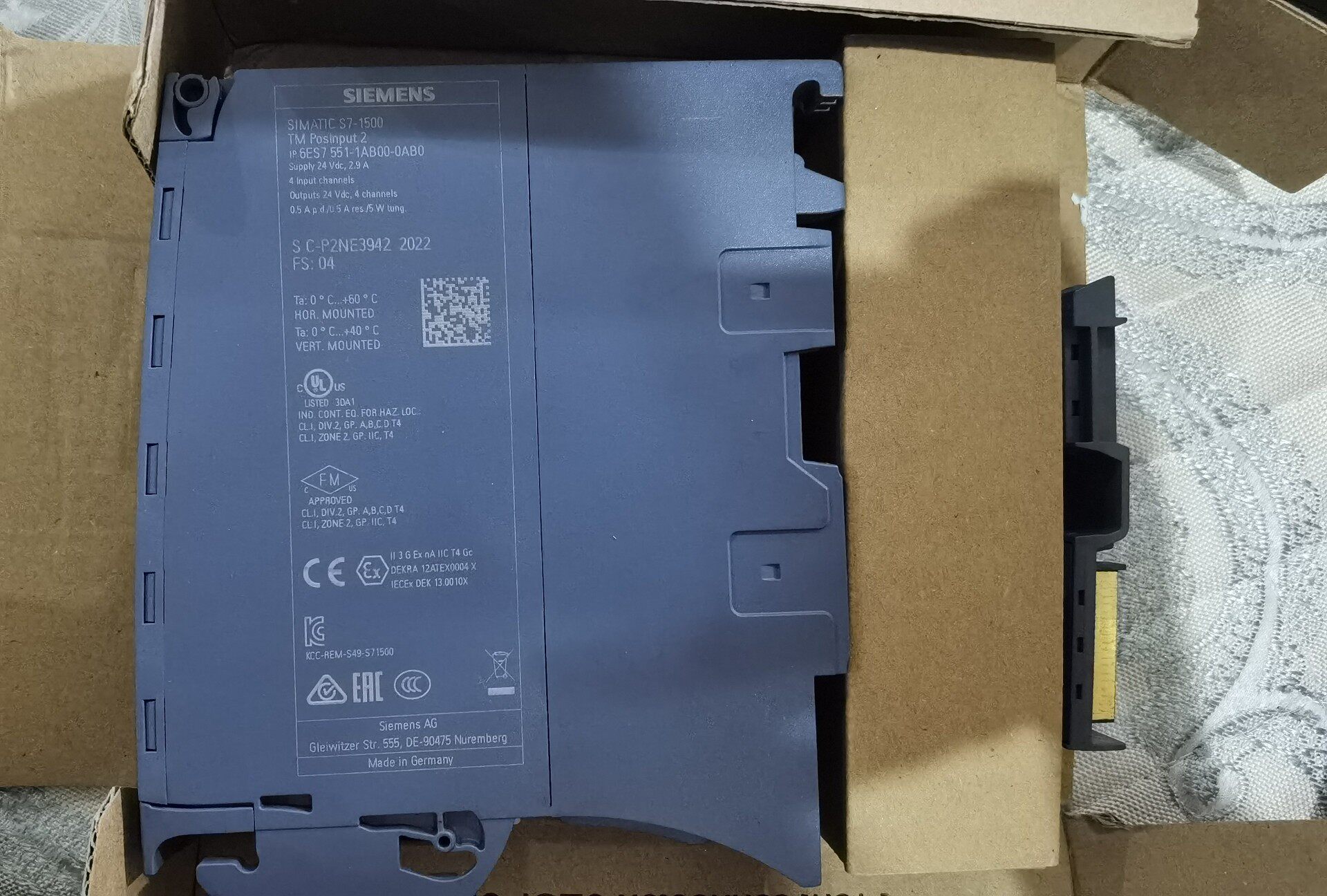 Siemens 6ES7551-1AB00-0AB0 TM Count S7-1500 Технологический модуль