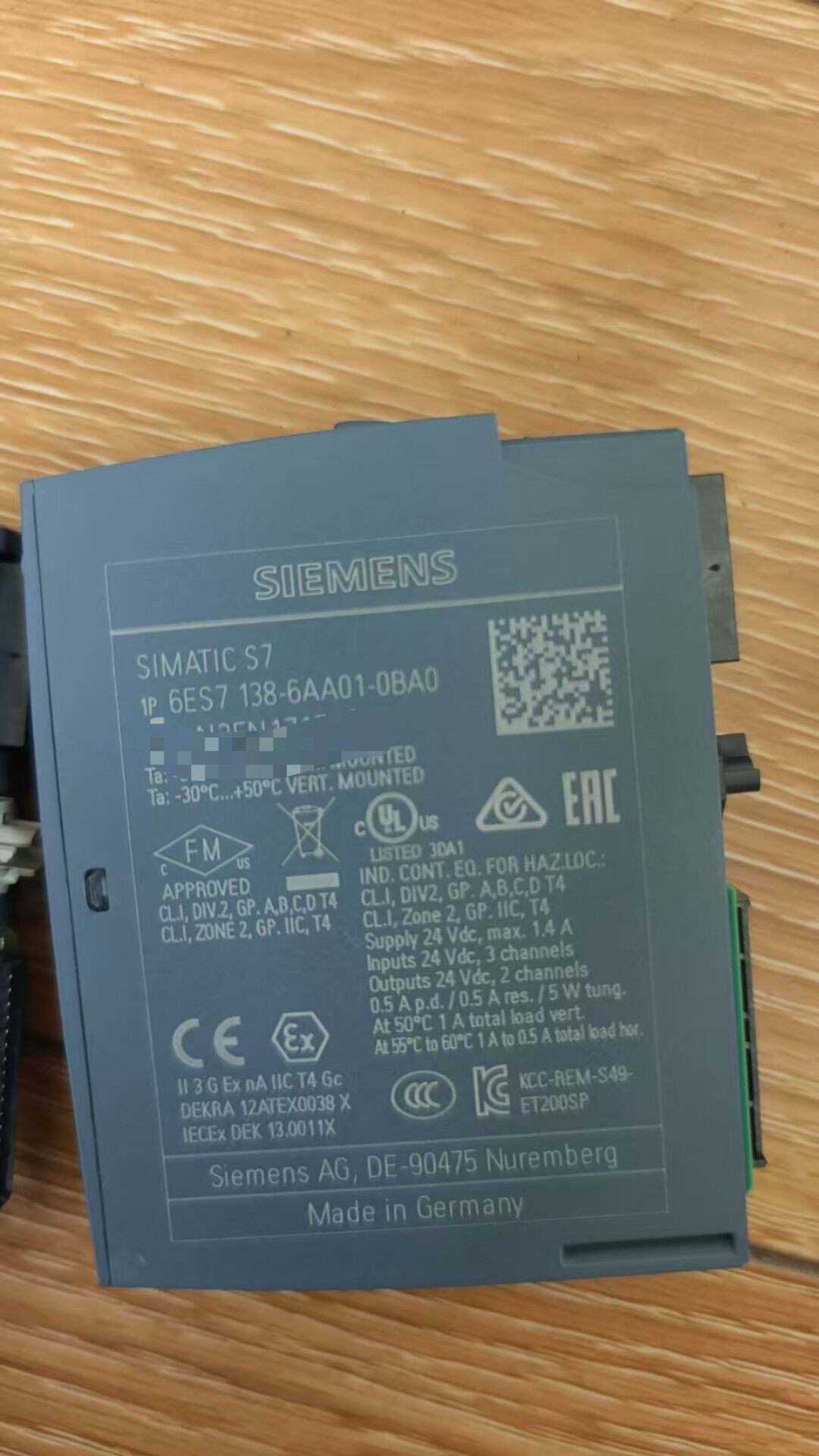 Siemens 6ES7138-6AA01-0BA0 TM Count S7-1500 Технологический модуль