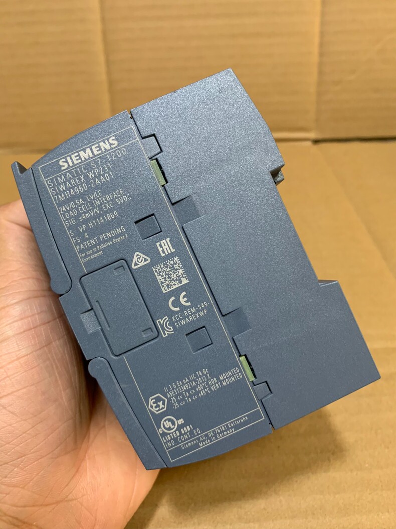 Siemens 7MH4960-2AA01 SIWAREX S7-1500 Весовой модуль 6