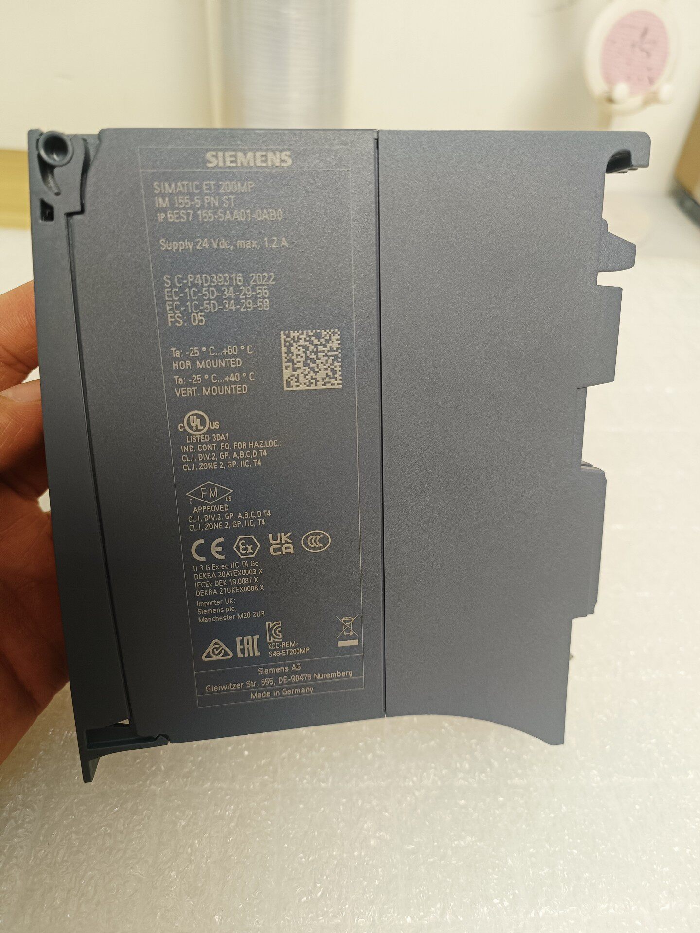 Siemens 6ES7155-5AA01-0AB0 IM 155-5 PN S7-1500 Интерфейсный модуль