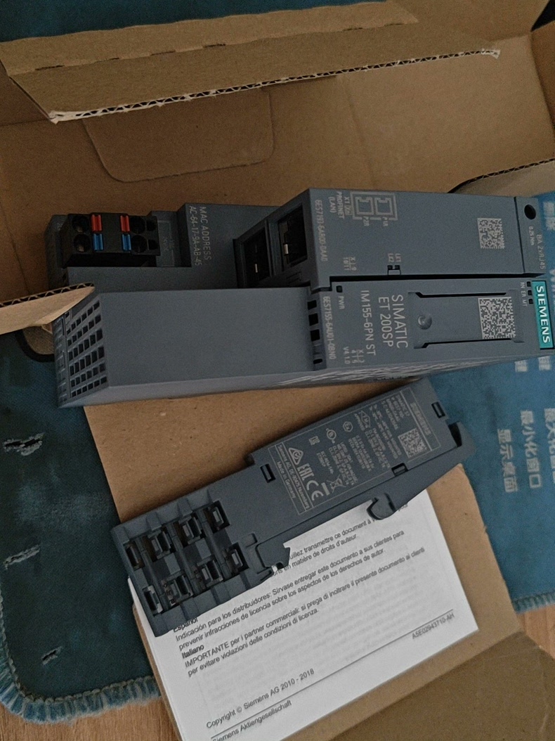 Siemens 6ES7155-6AA01-0BN0 ET 200SP ET200 Децентрализованная периферия