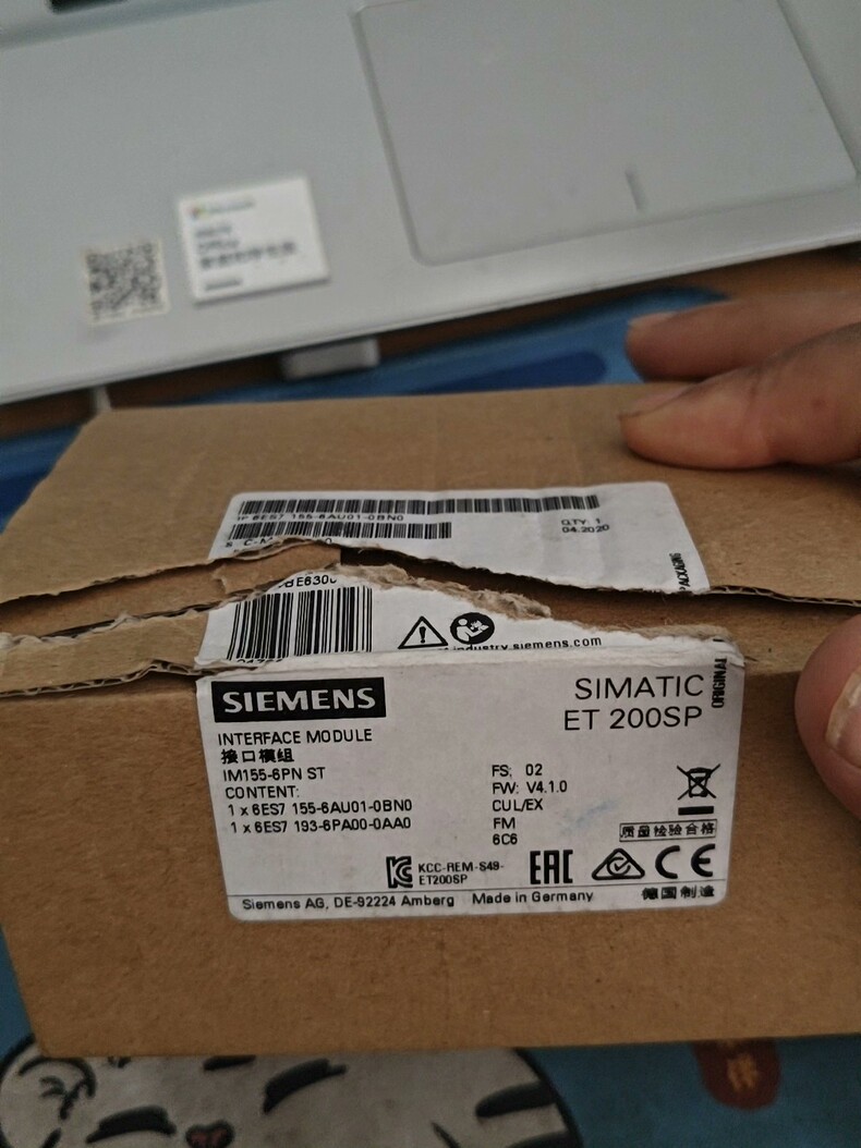 Siemens 6ES7155-6AA01-0BN0 ET 200SP ET200 Децентрализованная периферия 4