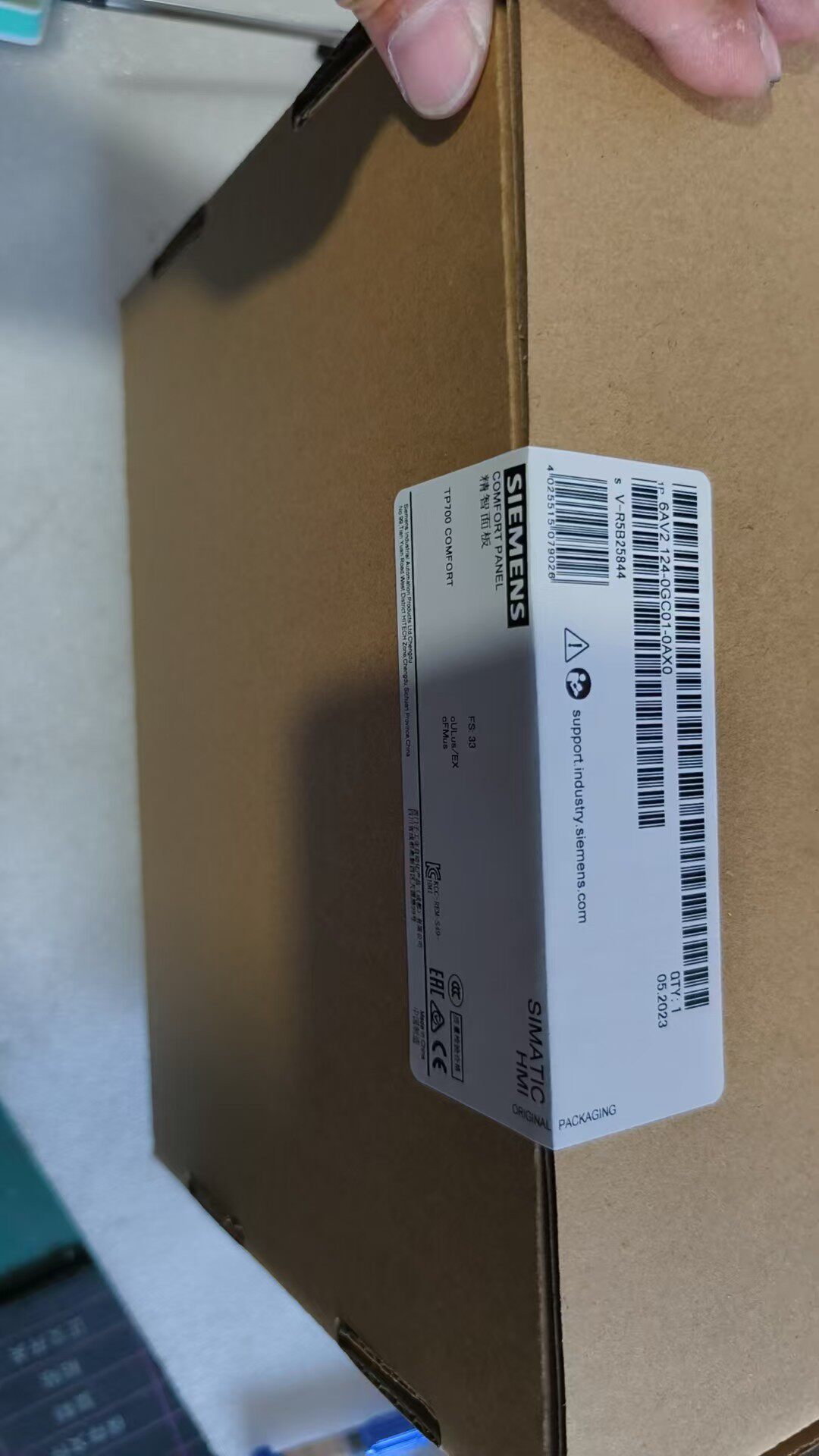 Siemens 6AV2124-0GC01-0AX0 TP700 Панель оператора 6