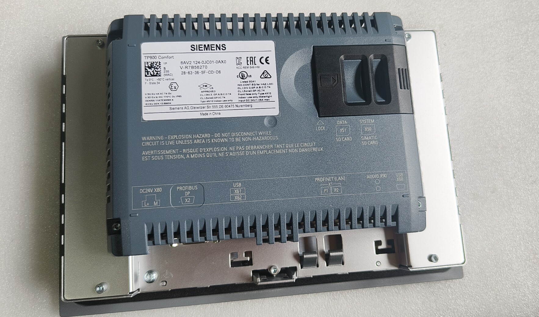 Siemens 6AV2124-0JC01-0AX0 TP900 Панель оператора 2