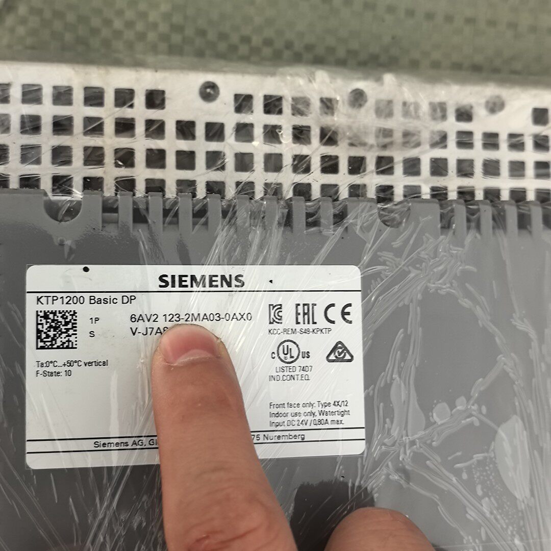 Siemens 6AV2123-2MA03-0AX0 KTP1200 simatic hmi