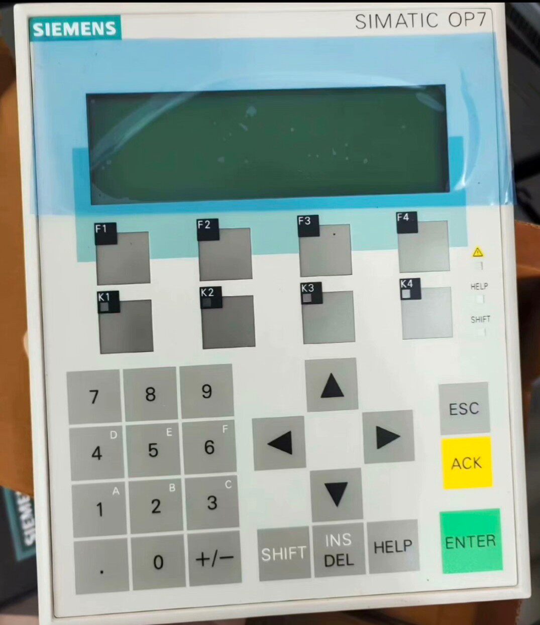 Siemens 6AV3607-1JC30-0AX1 OP7 Текстовая панель оператора