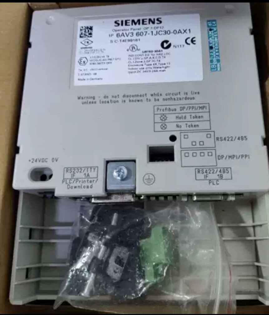 Siemens 6AV3607-1JC30-0AX1 OP7 Текстовая панель оператора 2