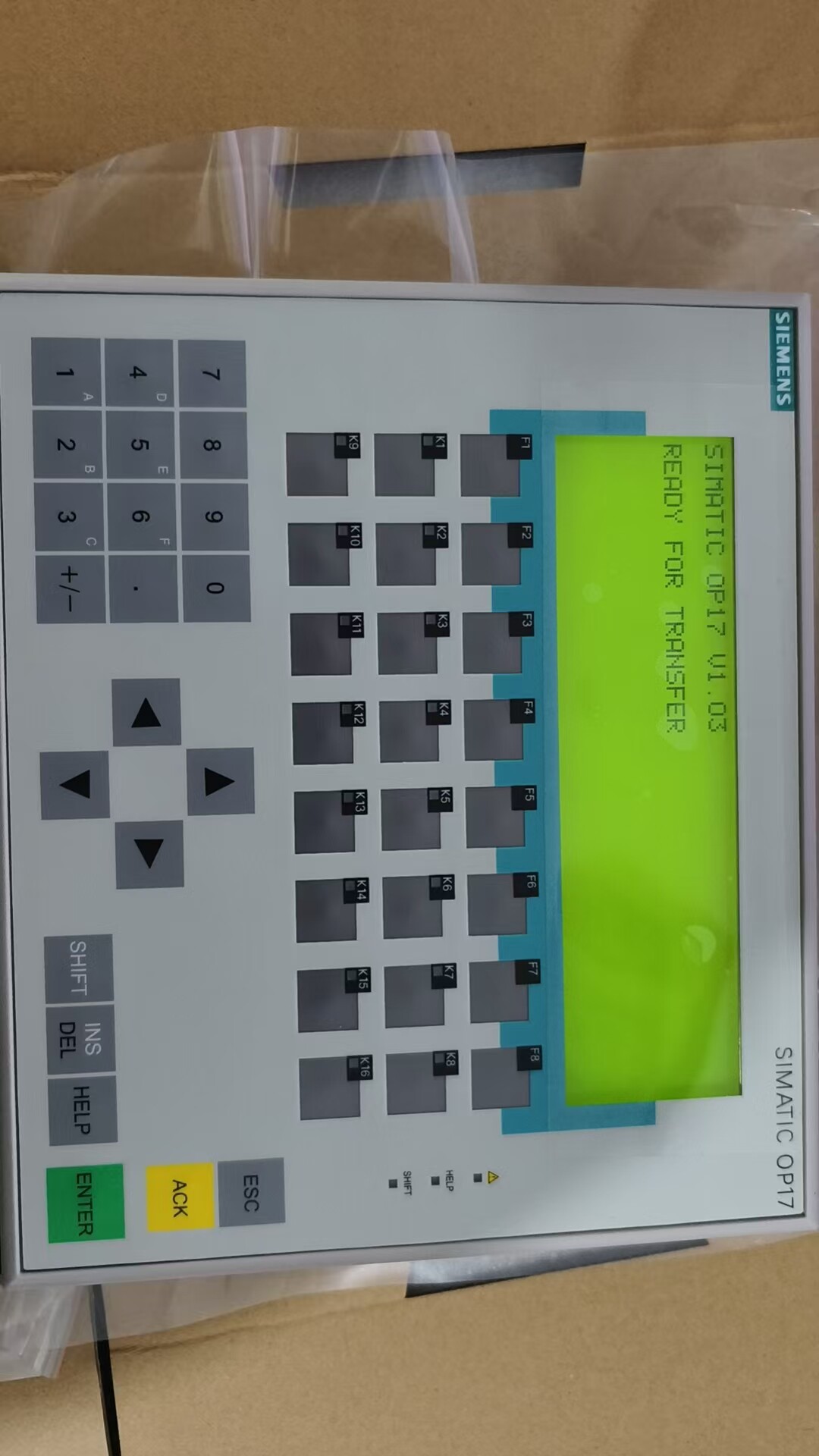 Siemens 6AV3617-1JC20-0AX1 OP17 Графическая панель оператора 2