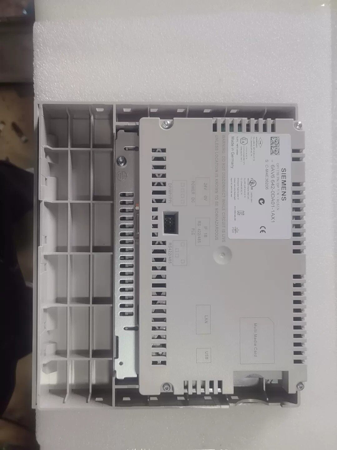Siemens 6AV6642-0DA01-1AX1 OP177B Кнопочно-сенсорная панель 3