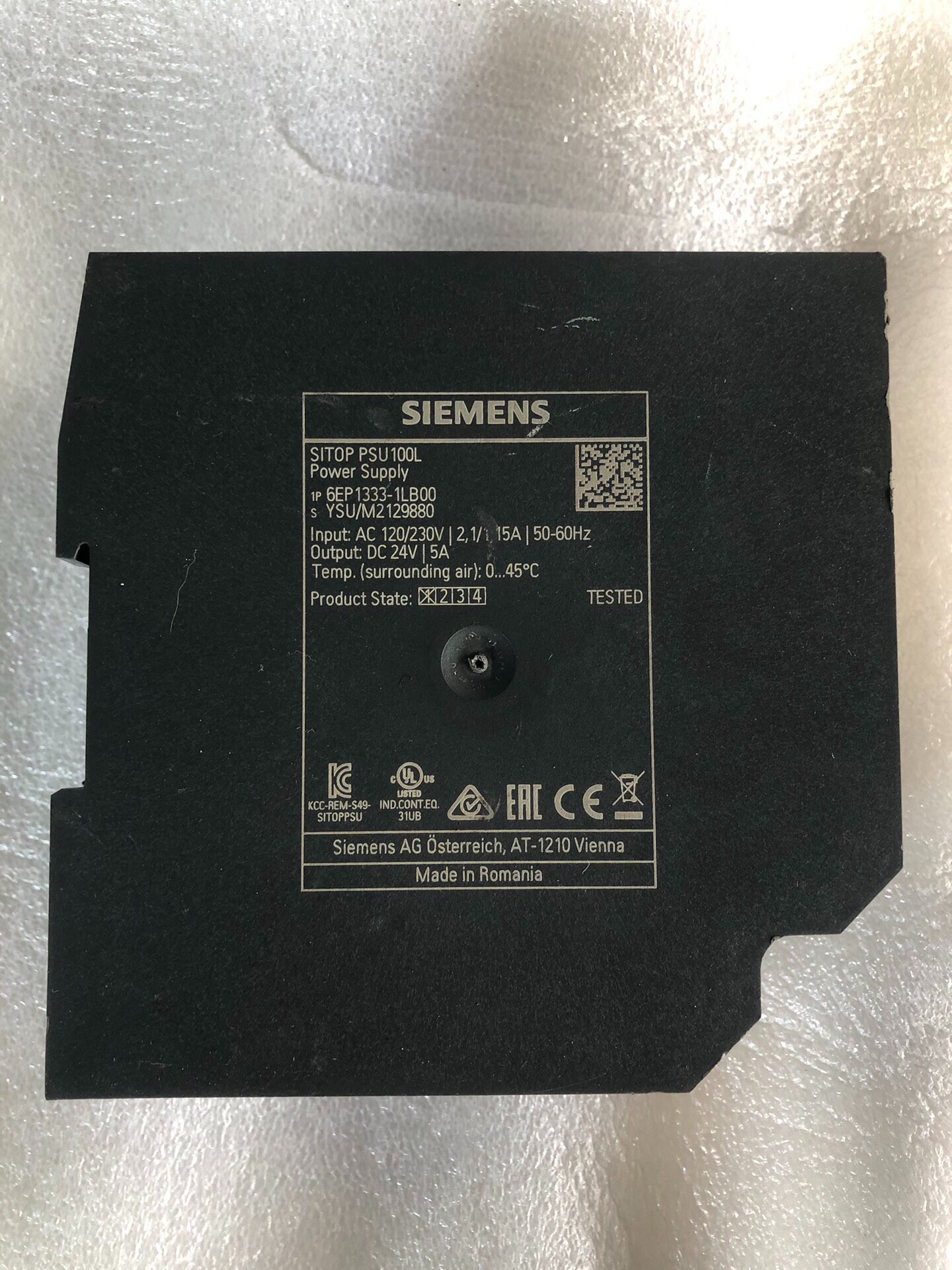 Siemens 6EP1333-1LB00 SITOP PSU100L Промышленный блок питания 4