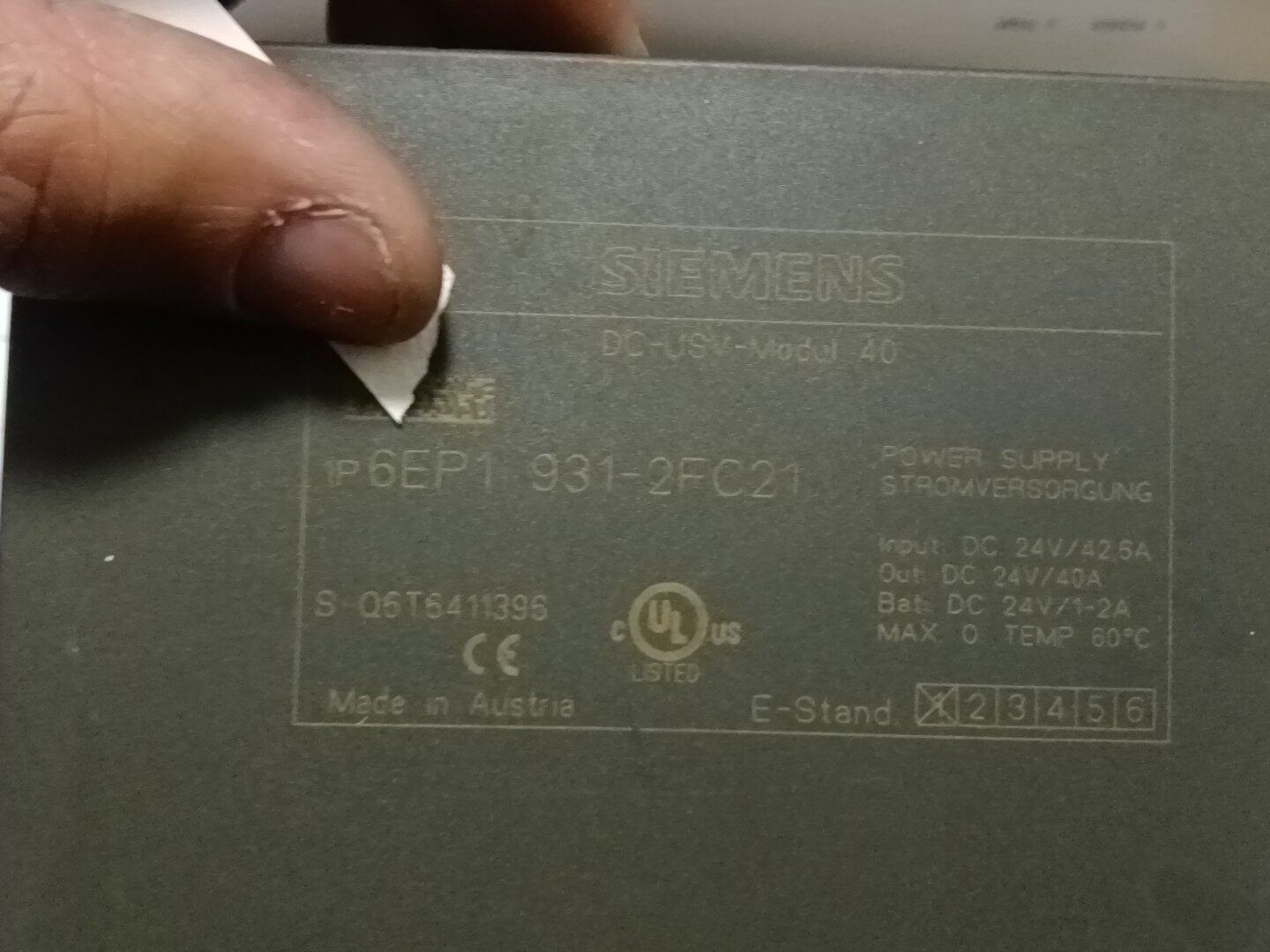 Siemens 6EP1931-2FC21 SITOP DC UPS ИБП 2