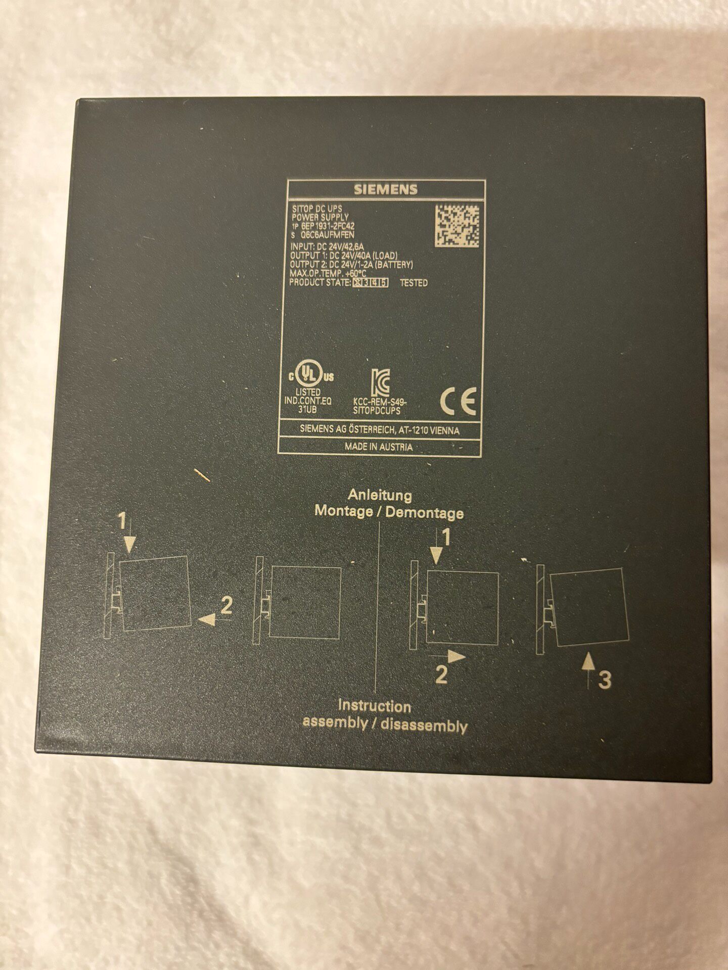 Siemens 6EP1931-2FC42 SITOP DC UPS ИБП 2