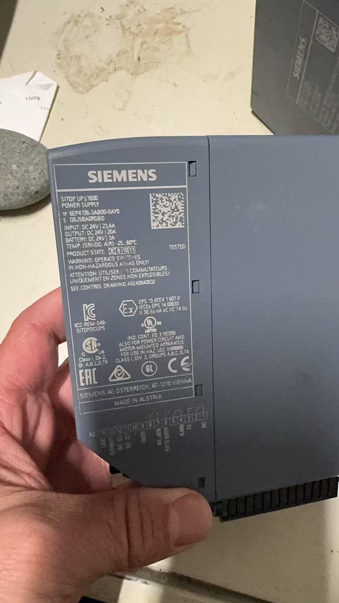 Siemens 6EP4136-3AB00-0AY0 SITOP UPS1600 ИБП