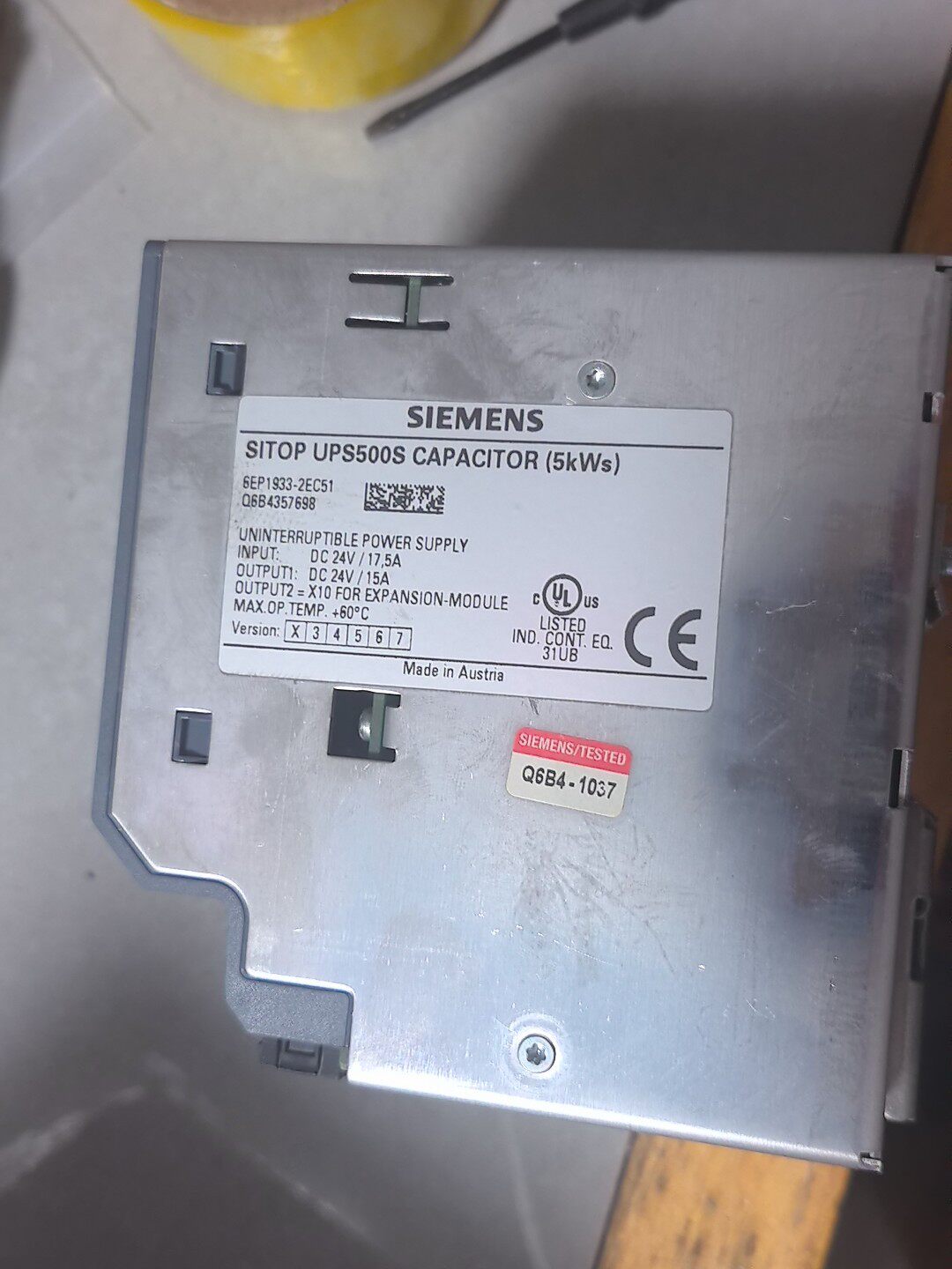 Siemens 6EP1933-2EC51 SITOP UPS500S ИБП 3