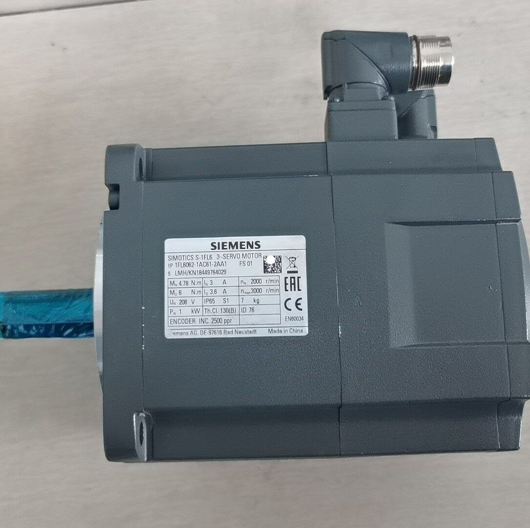 Siemens 1FL6062-1AC61-2AA1 SIMOTICS S-1FL6 Сервомотор